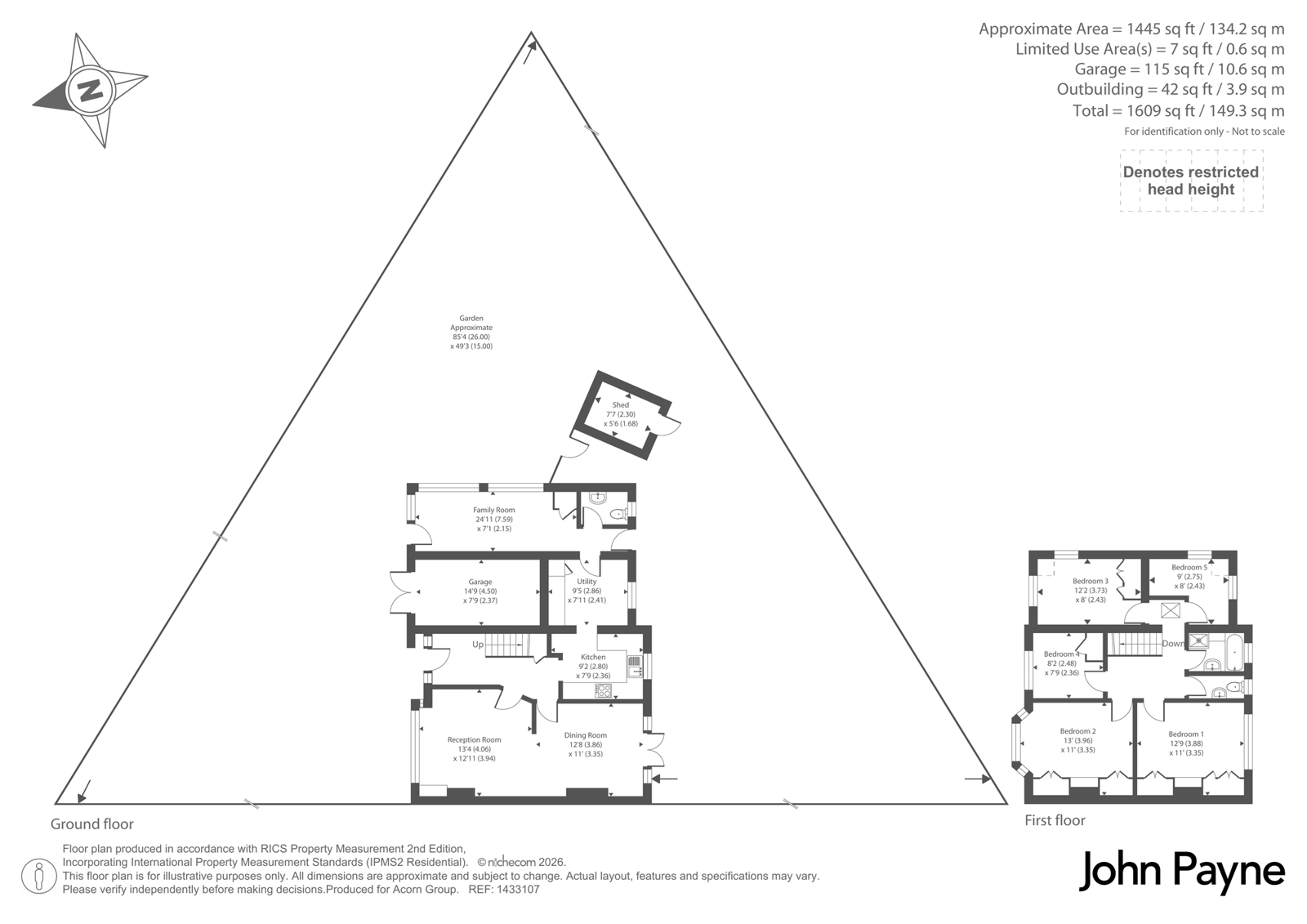 86, Woodyates Road, Lee floorplan
