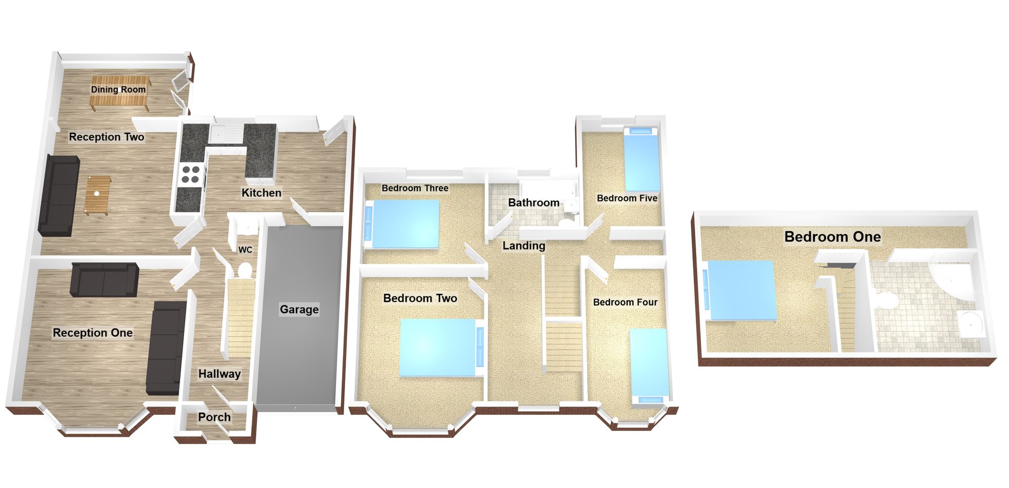 51 Farm Lane, Manchester floorplan