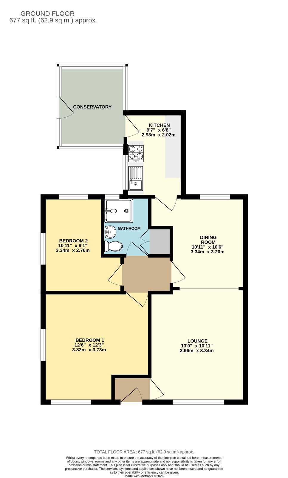 7, St Margarets Close, N E Lincs floorplan