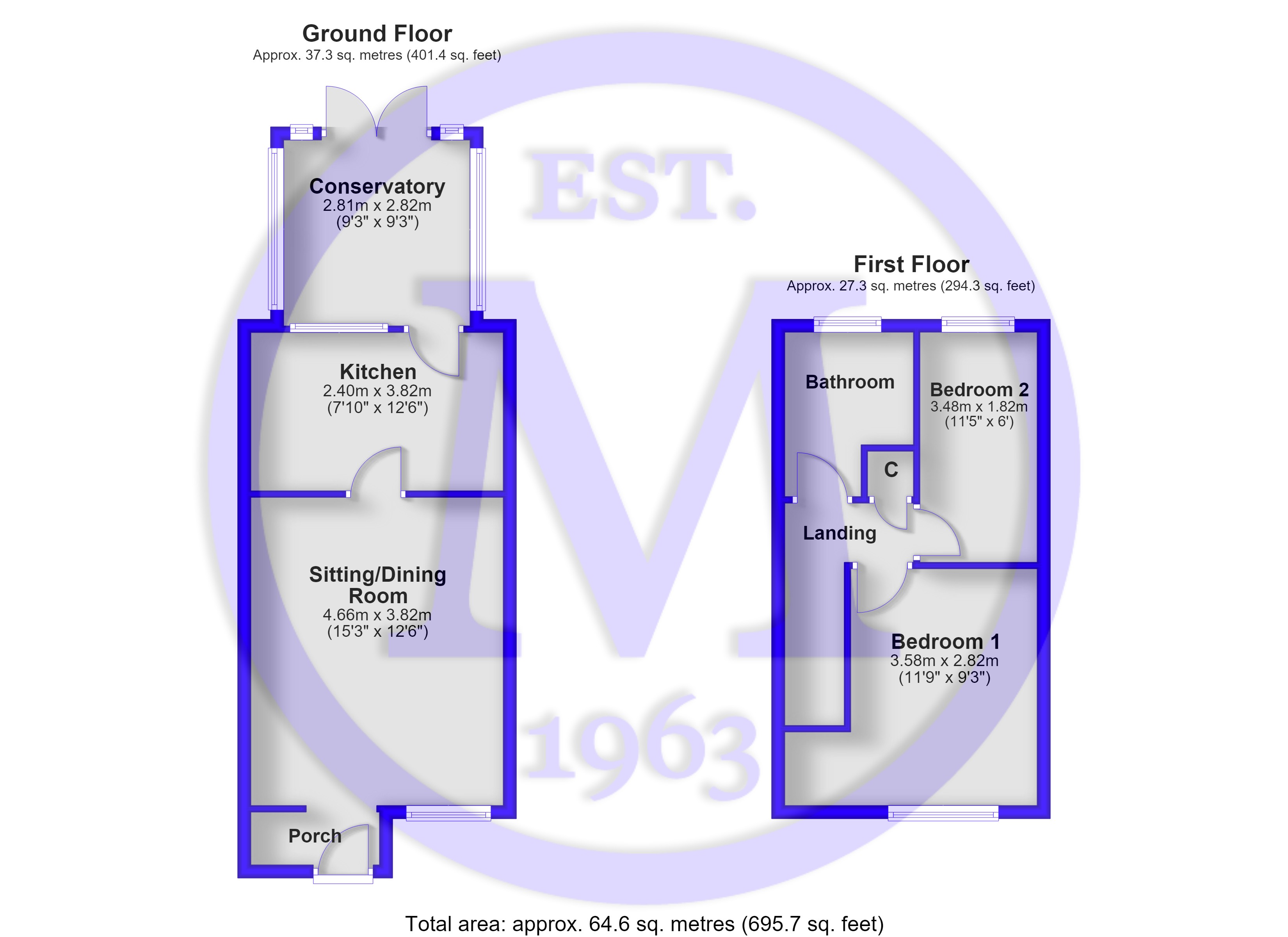 7, Ash Tree Close, New Milton floorplan