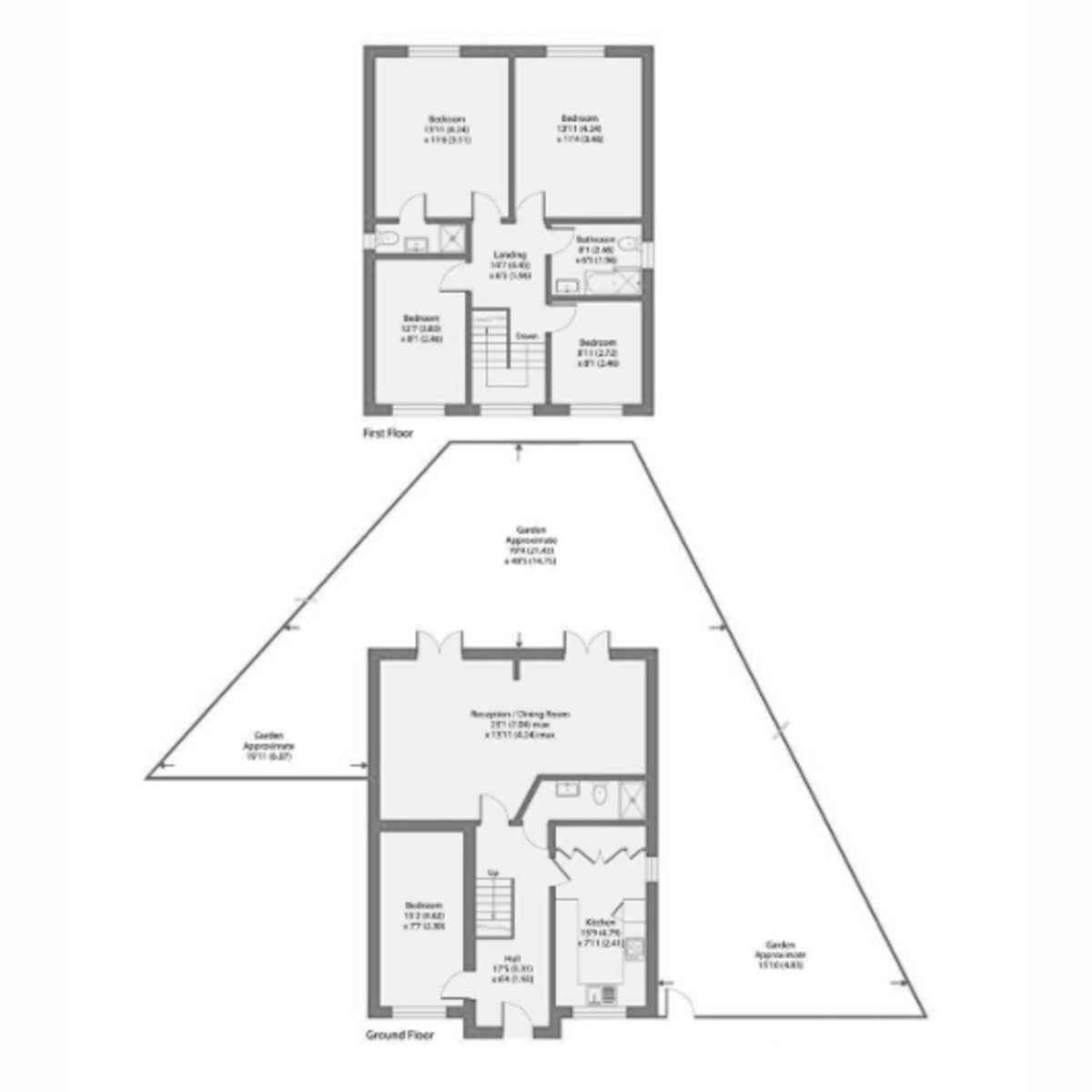 1, Westwood Avenue, London floorplan