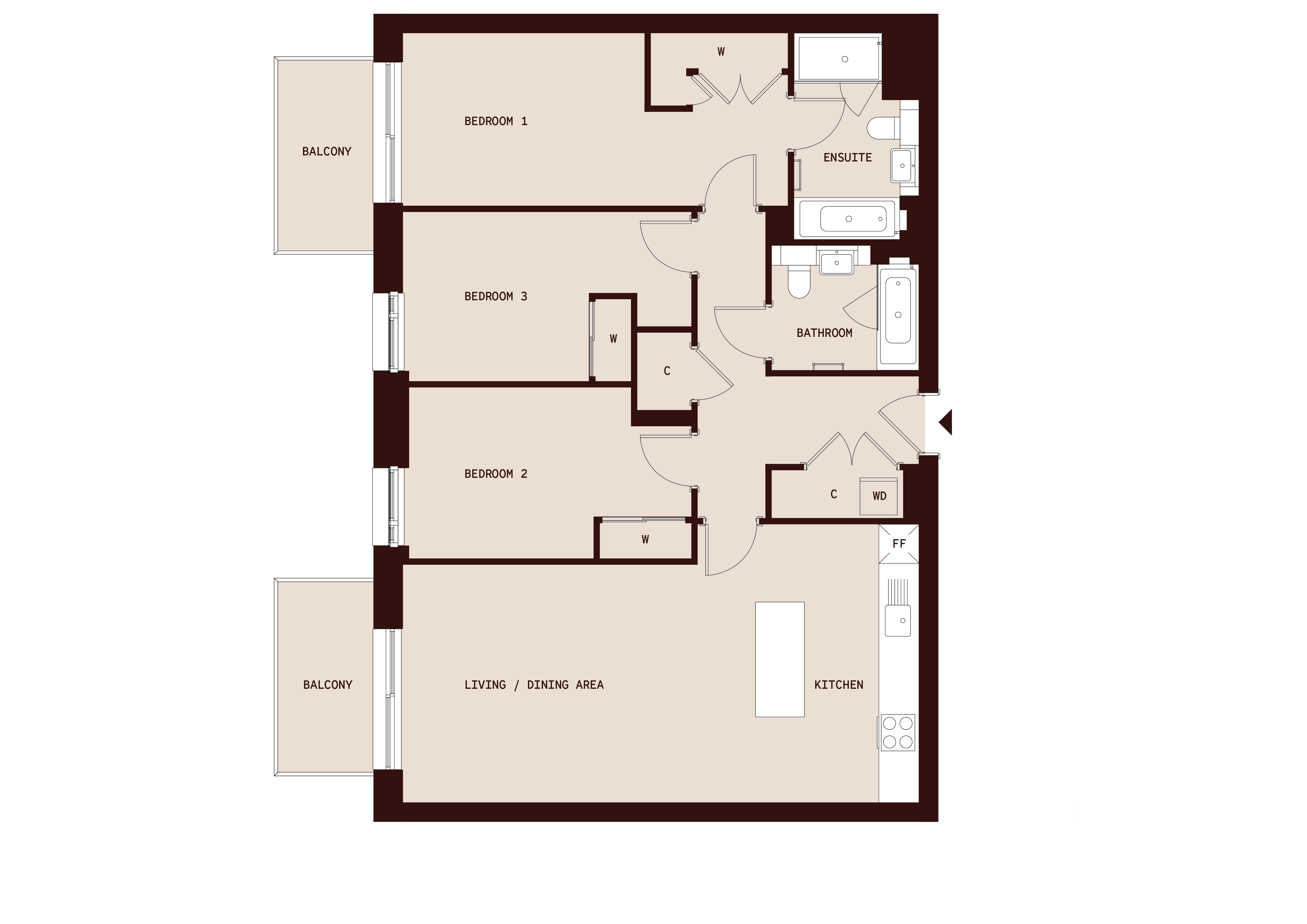 2 Caversham Road, Colindale floorplan
