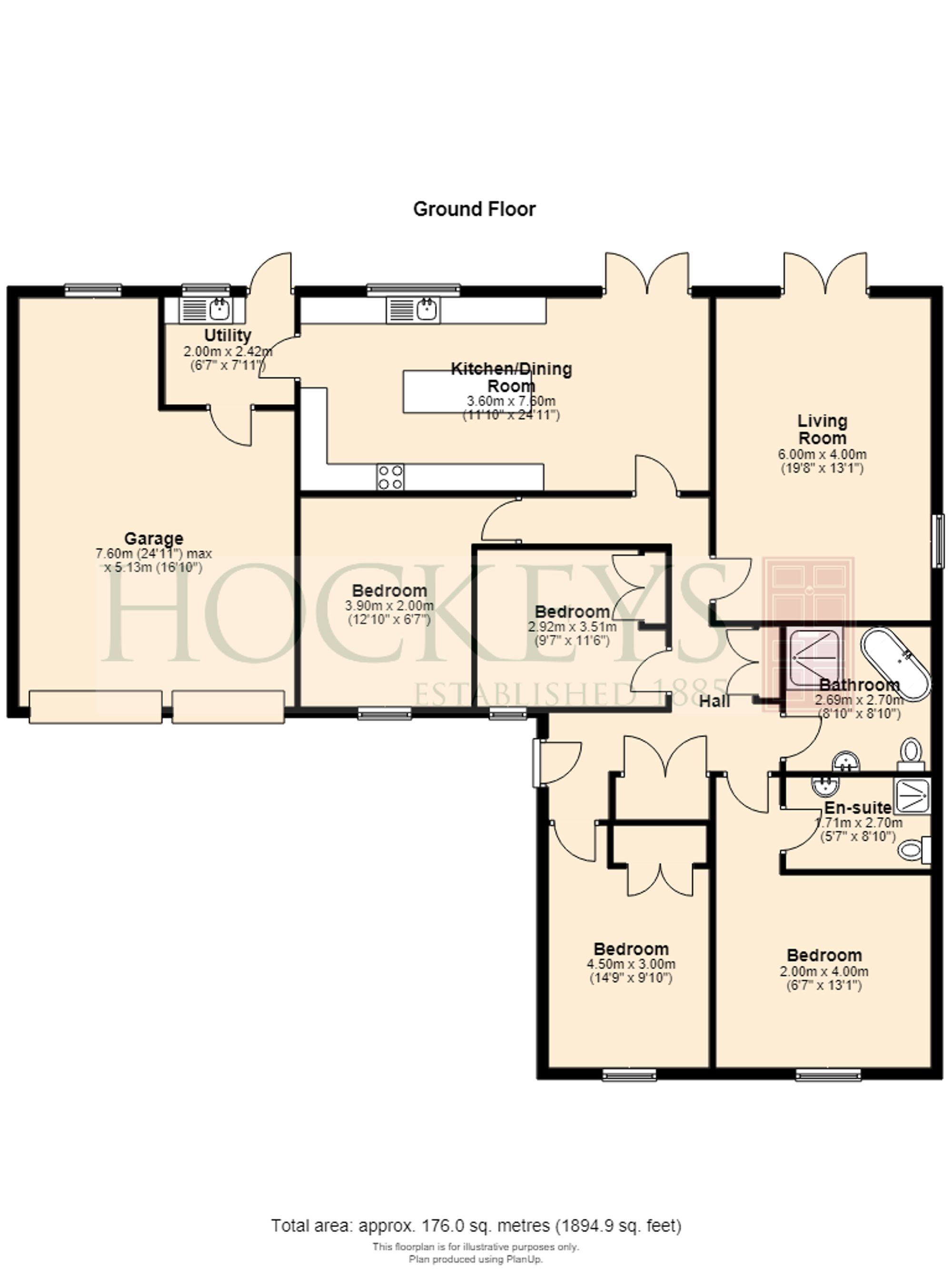 10 Nursery Close, Ely floorplan