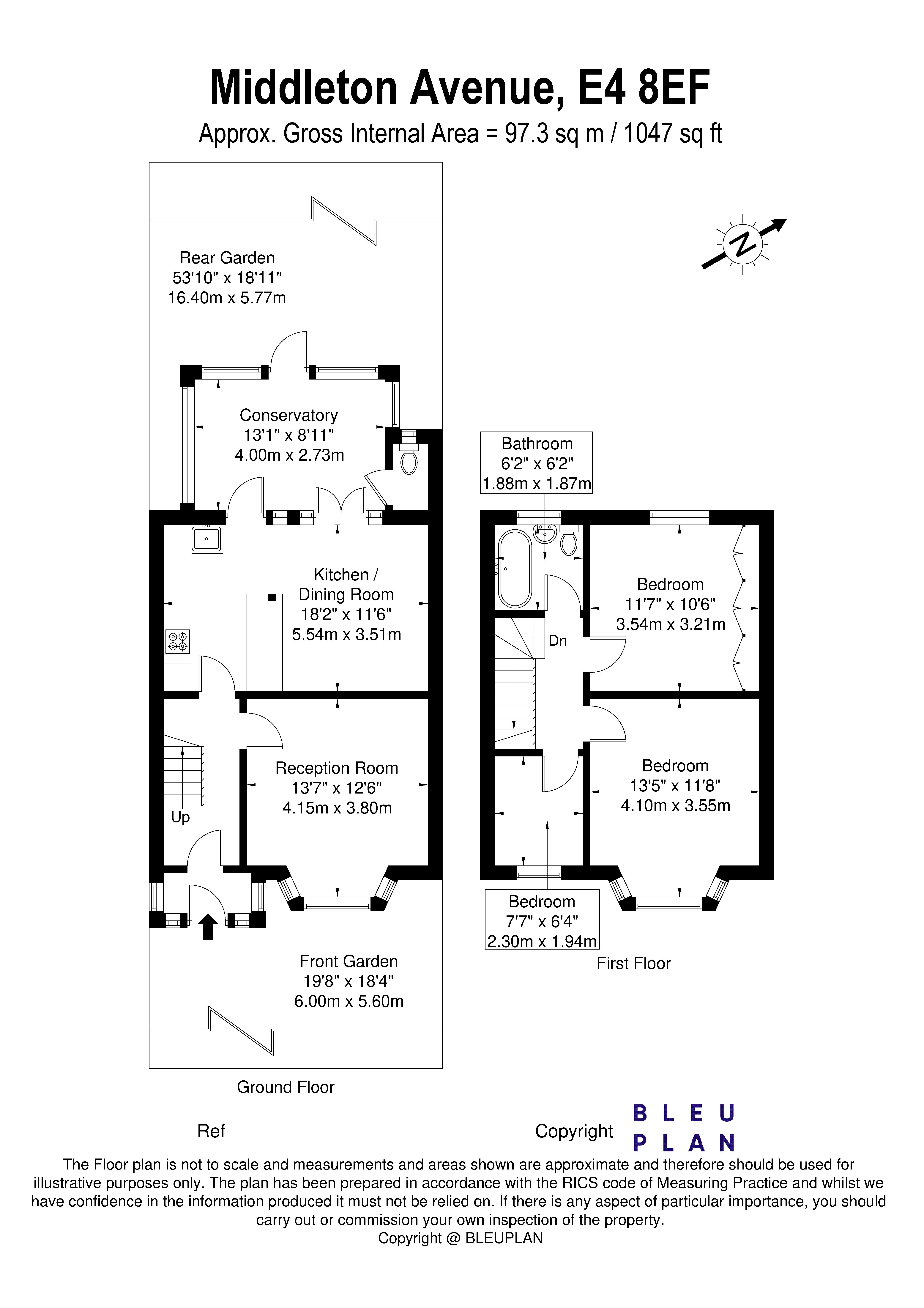 Middleton Avenue, London E4, 3 bedroom terraced house for sale 61801032 PrimeLocation