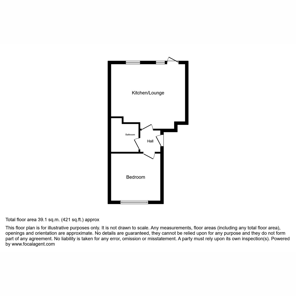 Flat 4, Troon Court, Muirfield Close, Reading floorplan