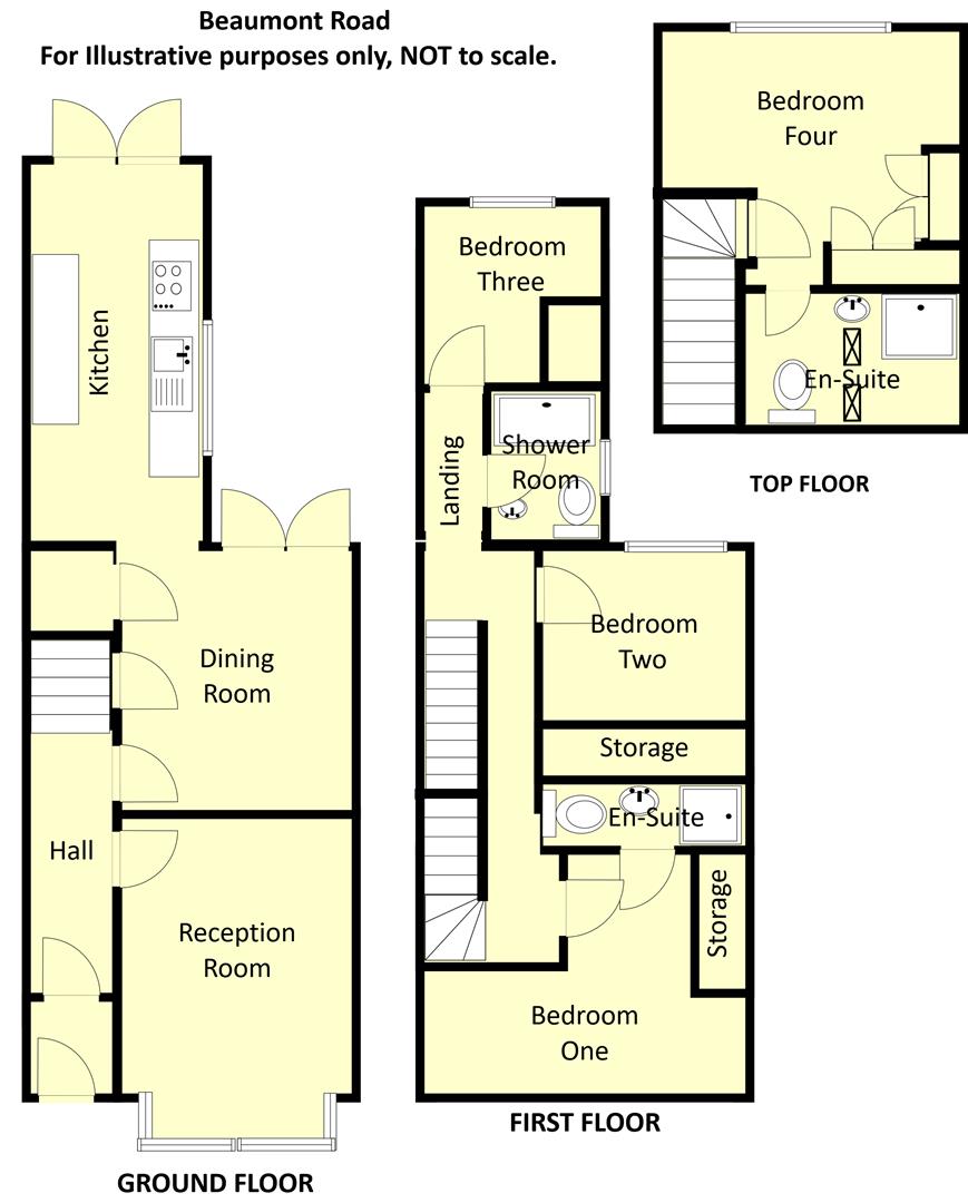 122, Beaumont Road, Birmingham floorplan
