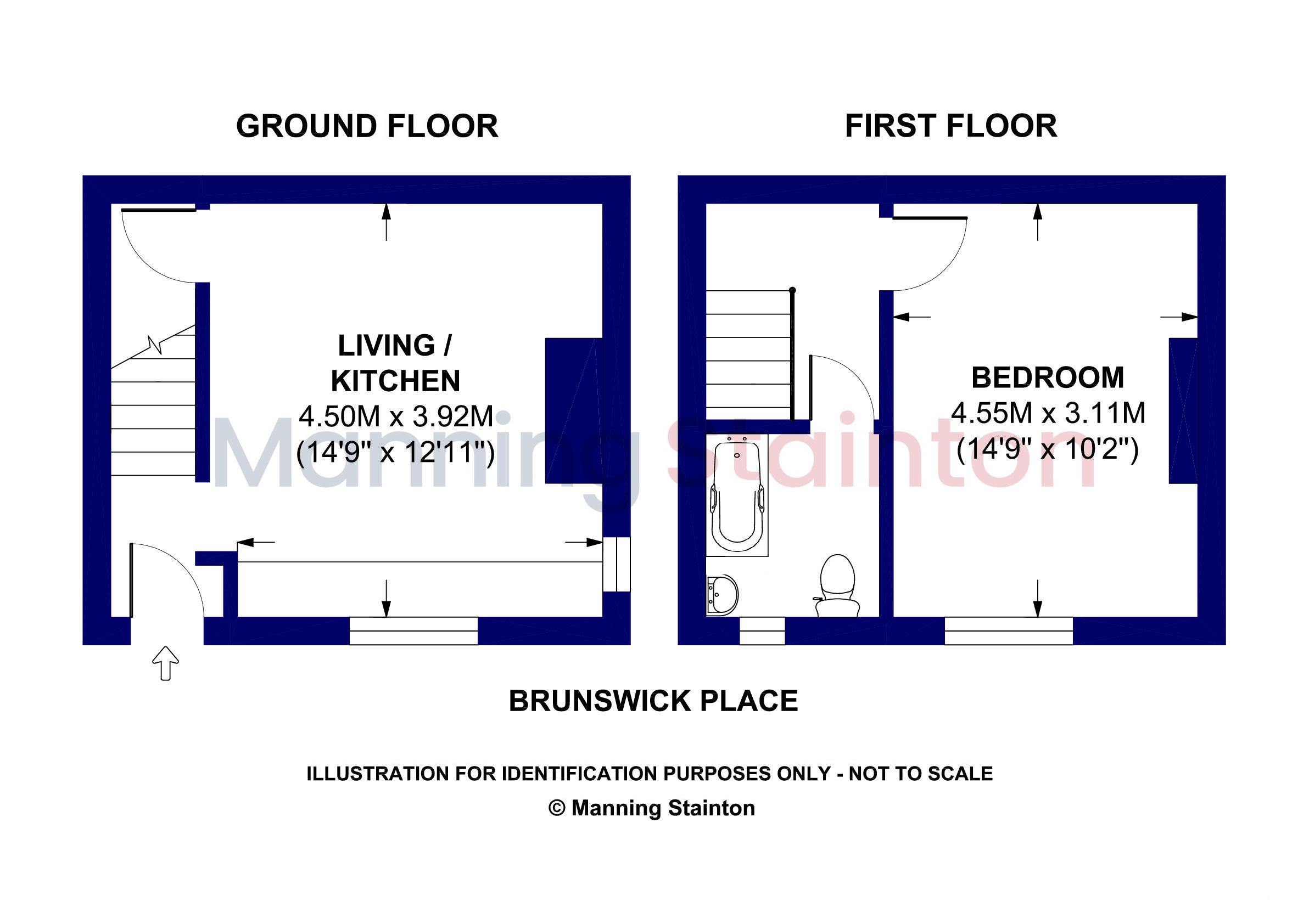 Brunswick Place, Morley, Leeds, West Yorkshire floorplan