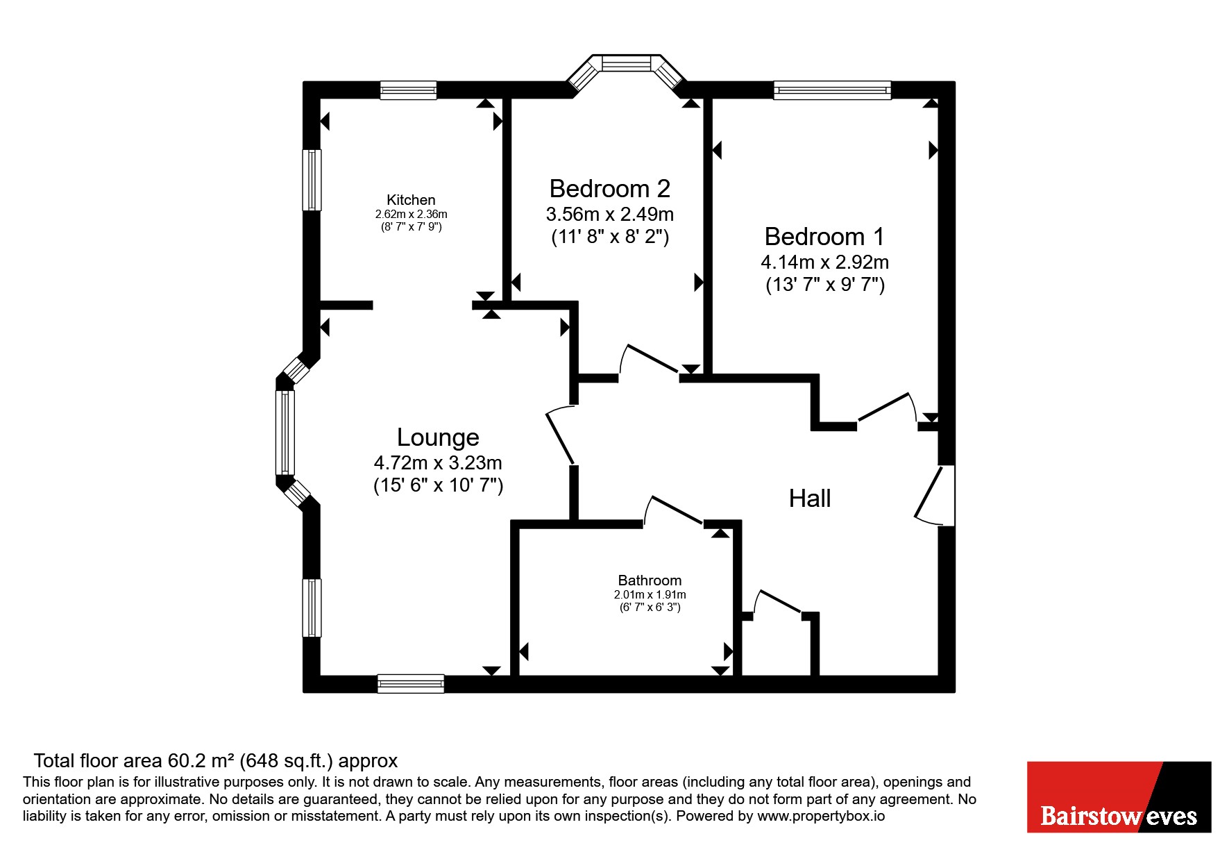 5, Parish Court, Walsall floorplan