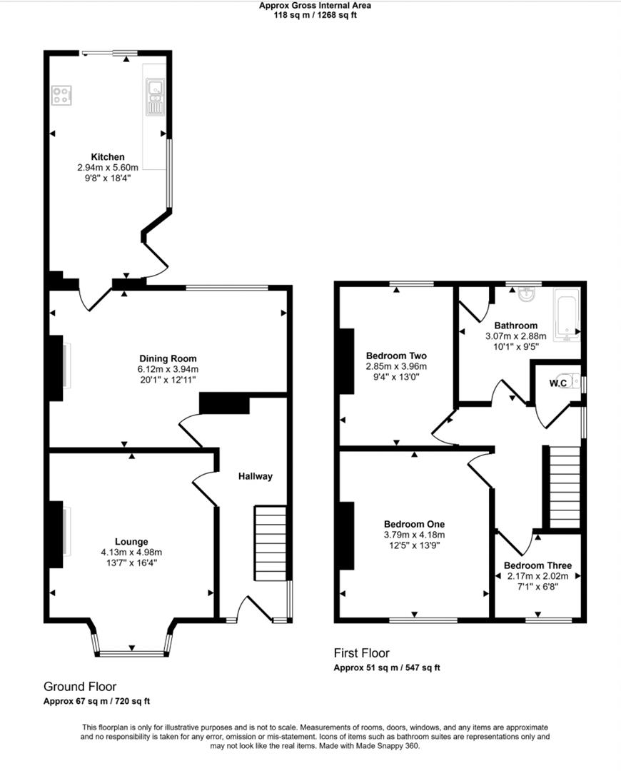1, Station Road North, Houghton Le Spring floorplan