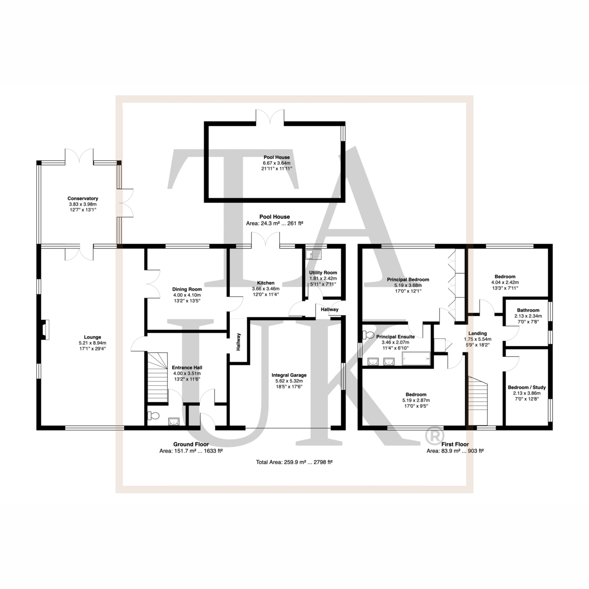 5, Furness Lodge Close, High Peak floorplan