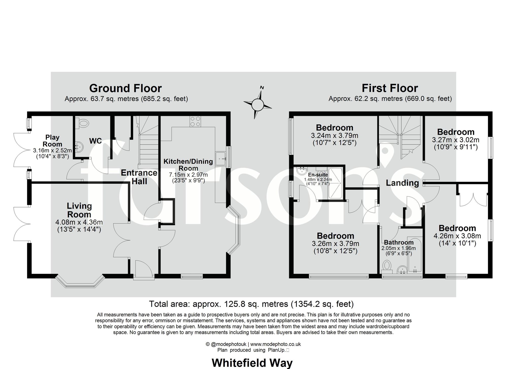 13 Whitefield Way, Brentwood floorplan