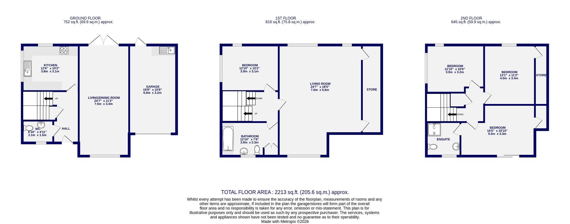 Plot 11, 42 Blackberry Way, York floorplan