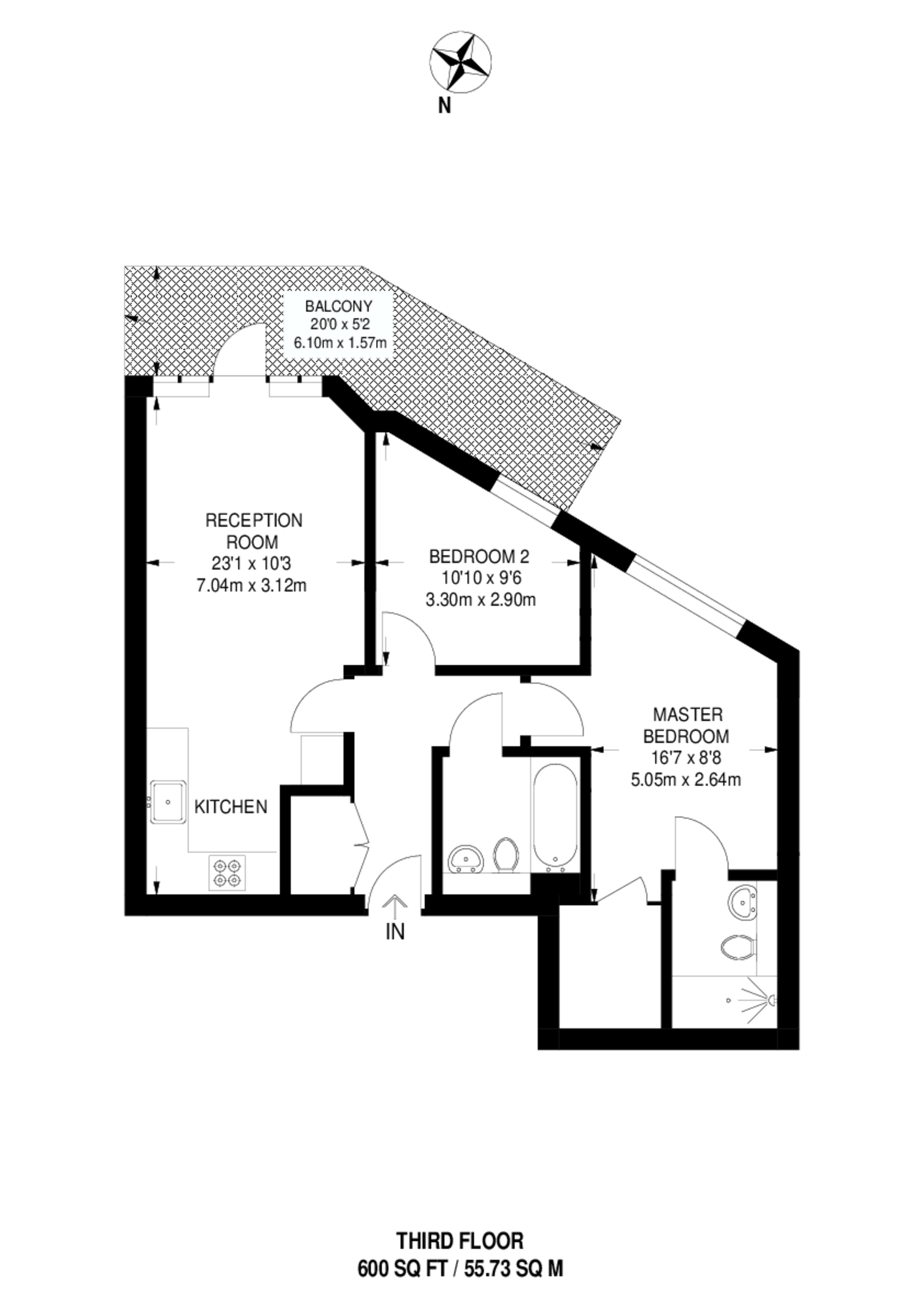 The Royal Gallery, Kingston floorplan