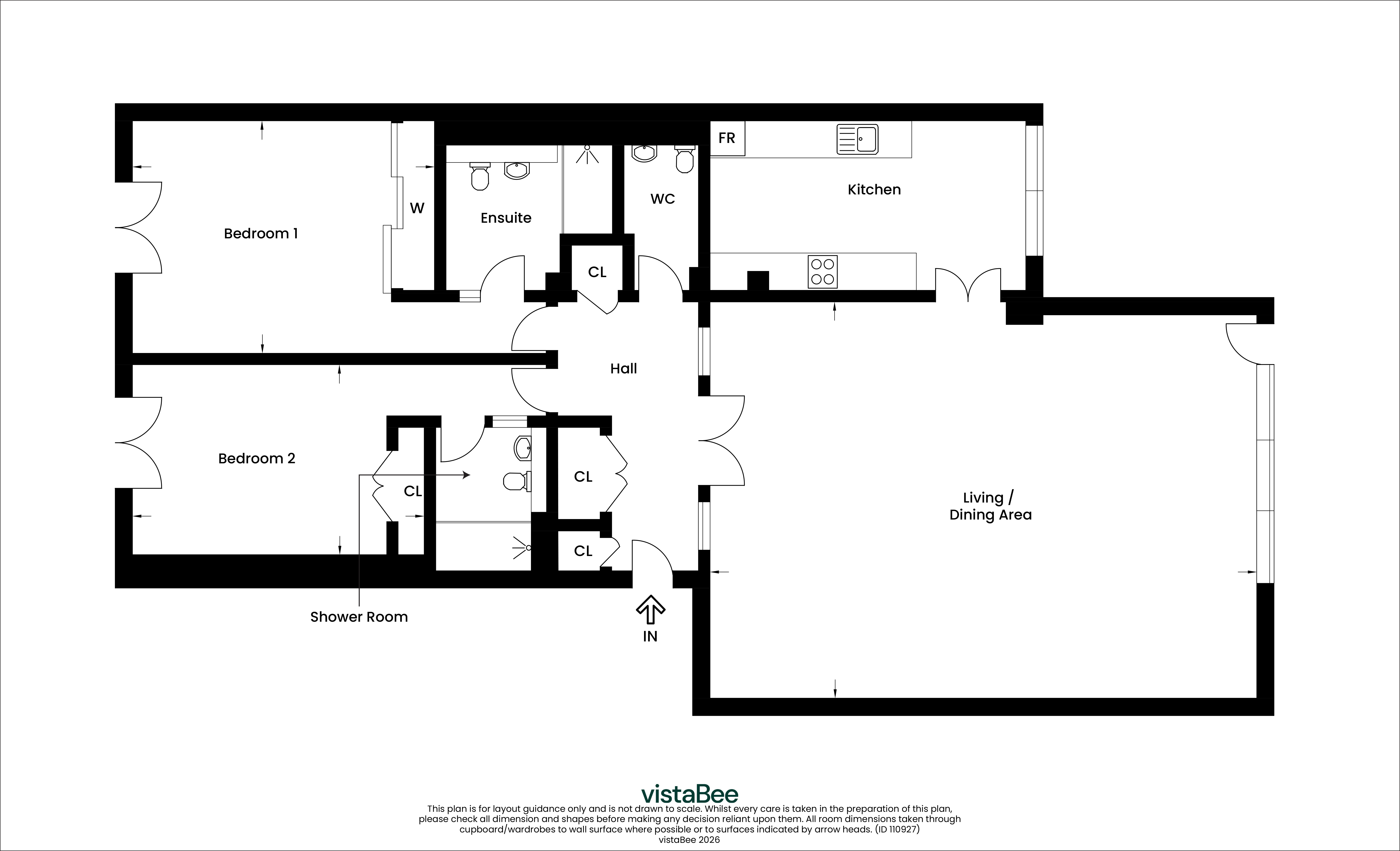 1/1, 3, Ascot Gate, Glasgow floorplan