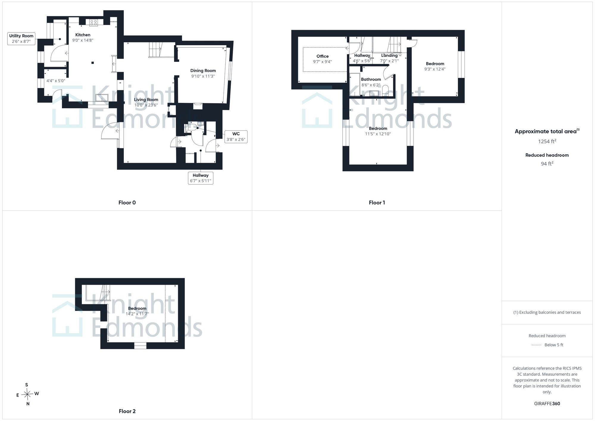1 Walnut Tree Cottages, Chapel Road, Maidstone floorplan