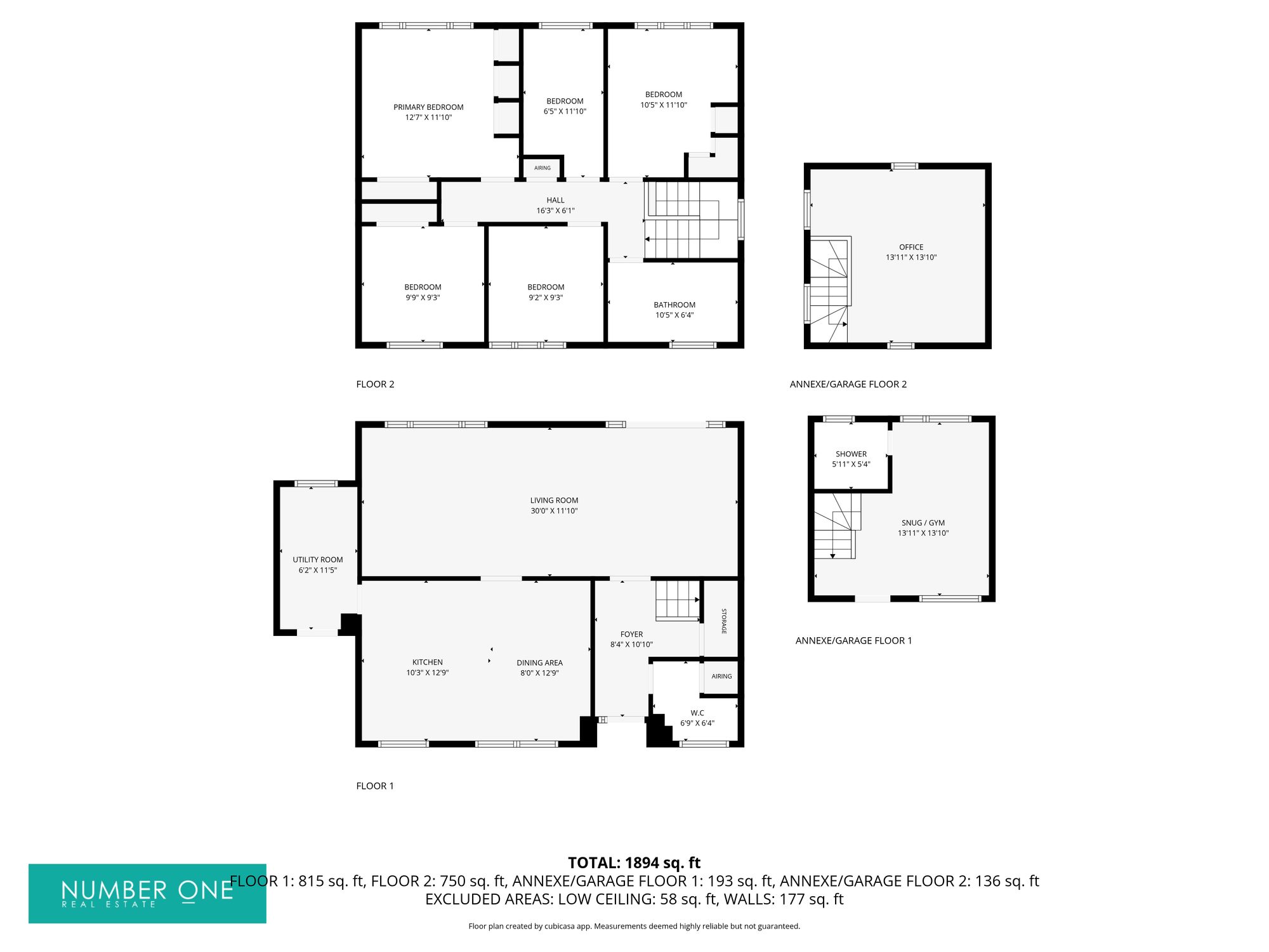 14 Harrow Close, Newport floorplan