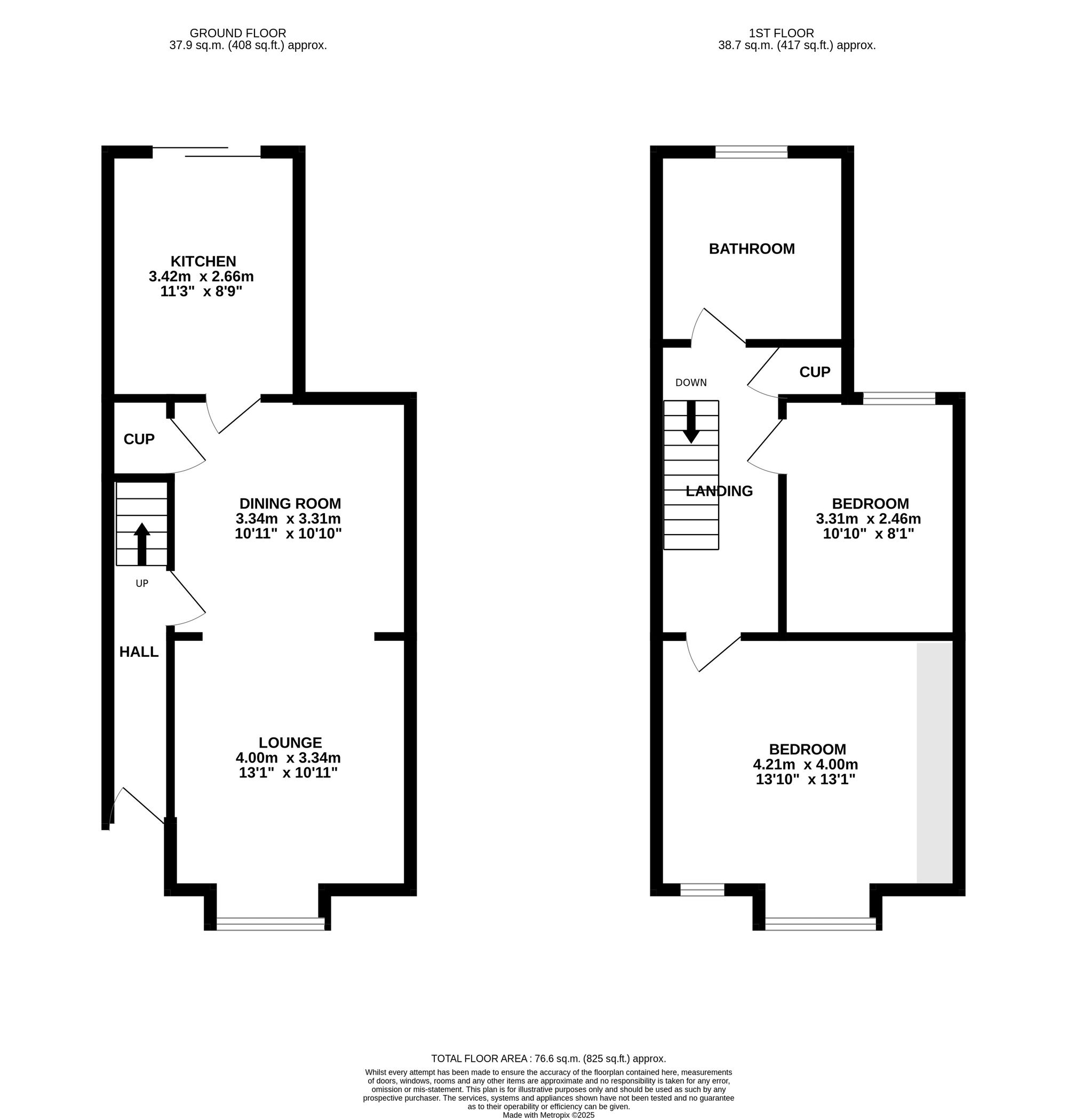 97 Library Road, Poole floorplan