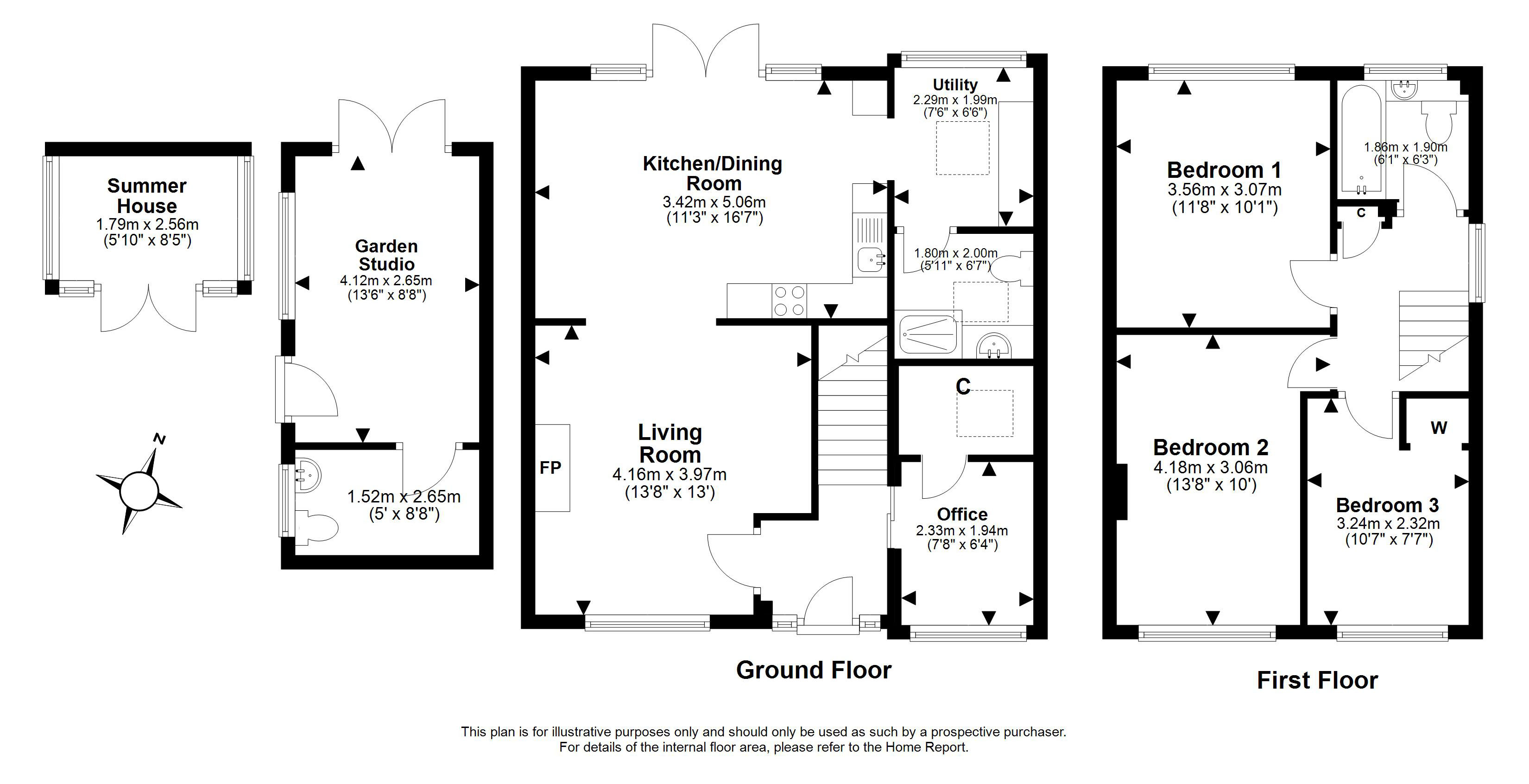 38, Stoneyhill Drive, Musselburgh floorplan