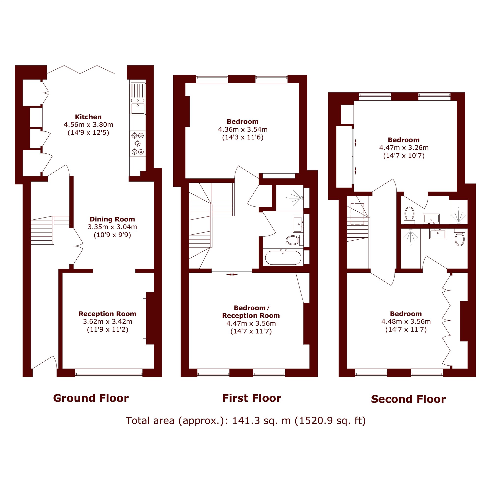 3, Hayles Street, London floorplan
