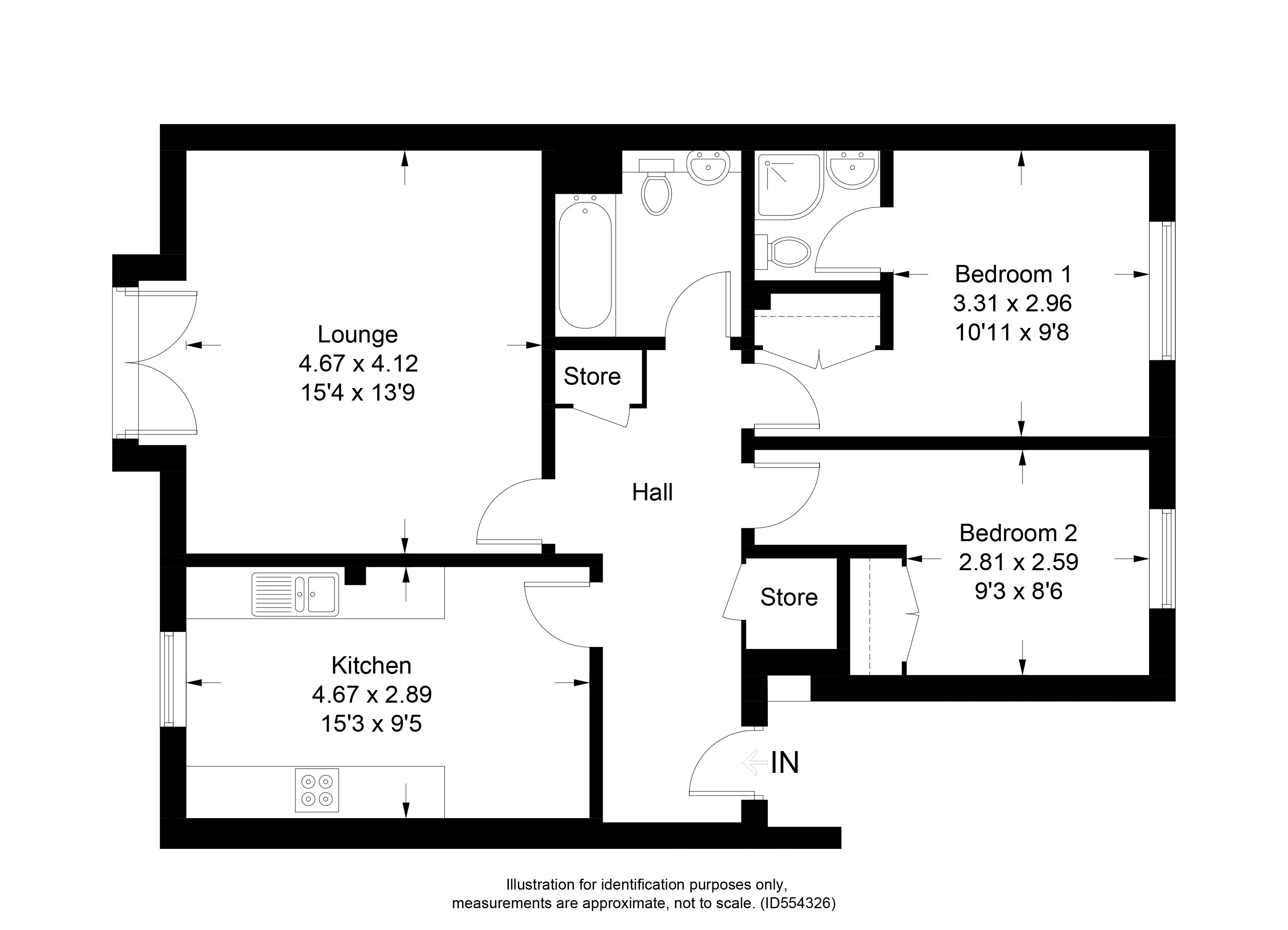 2 Bedrooms Flat for sale in Bankwood Drive, Kilsyth, Glasgow G65