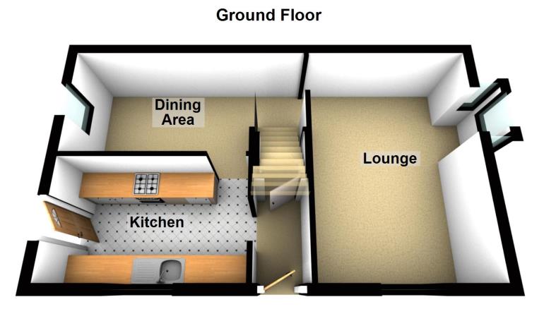 65, Hoylake Drive, Farcet, Peterborough floorplan