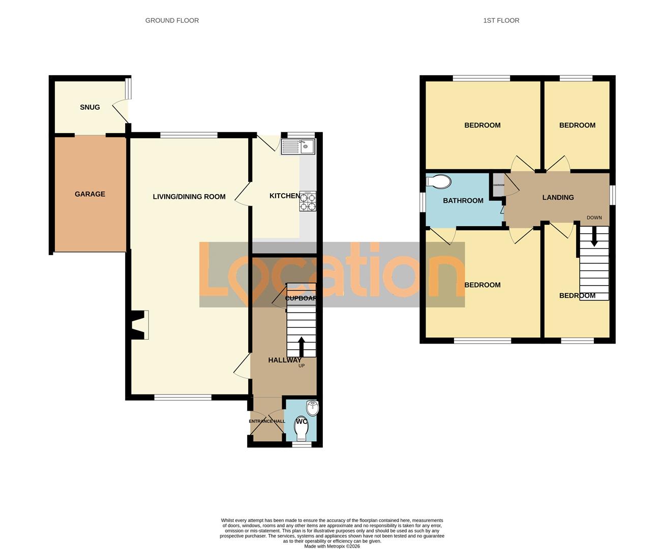 7, Colby Close, Mansfield floorplan