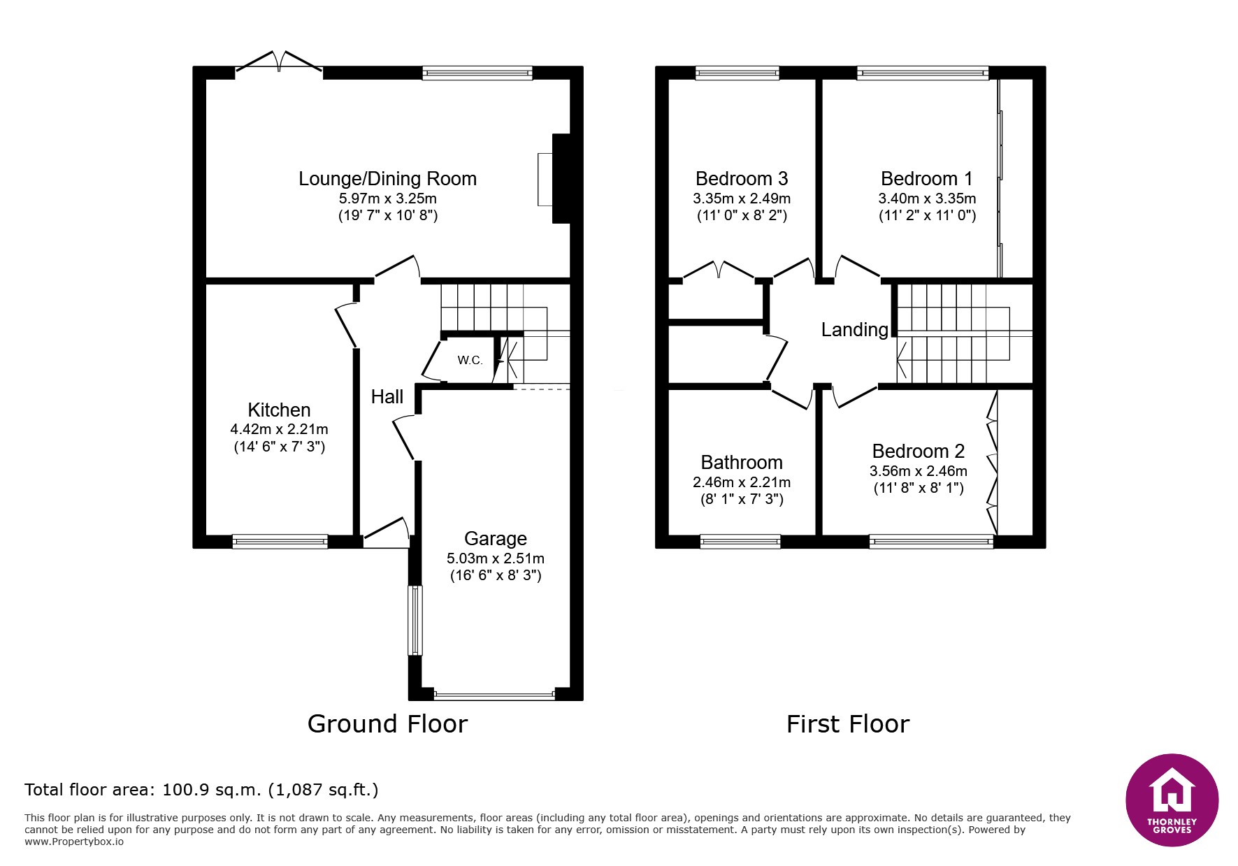 32, Fraser Court, Chester floorplan