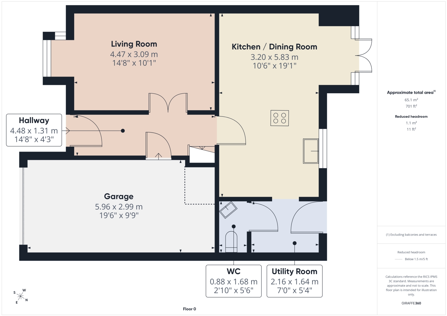 18, Cotgrave Drive Bircotes, Doncaster floorplan