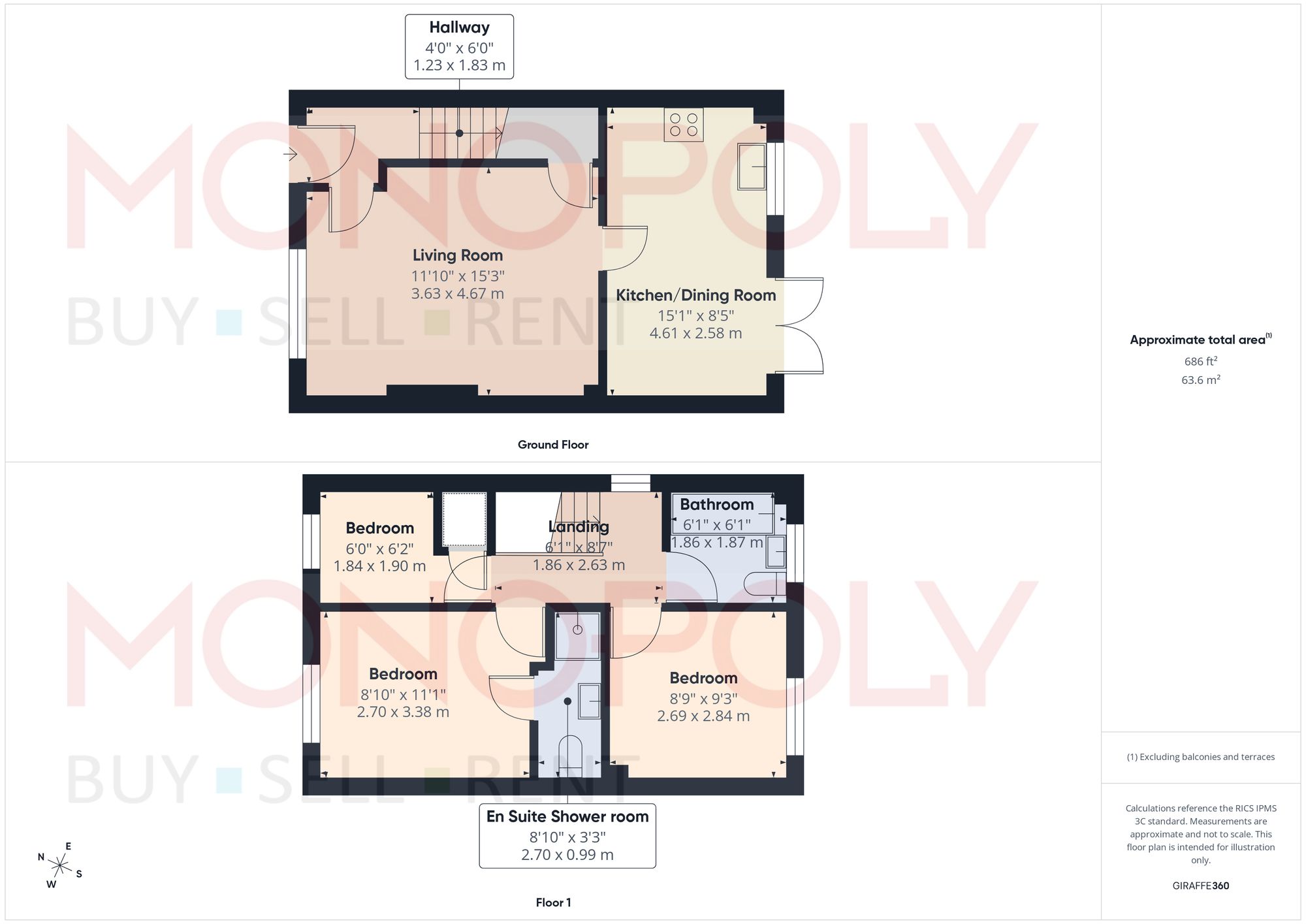 1 Riversleigh, Wrexham floorplan
