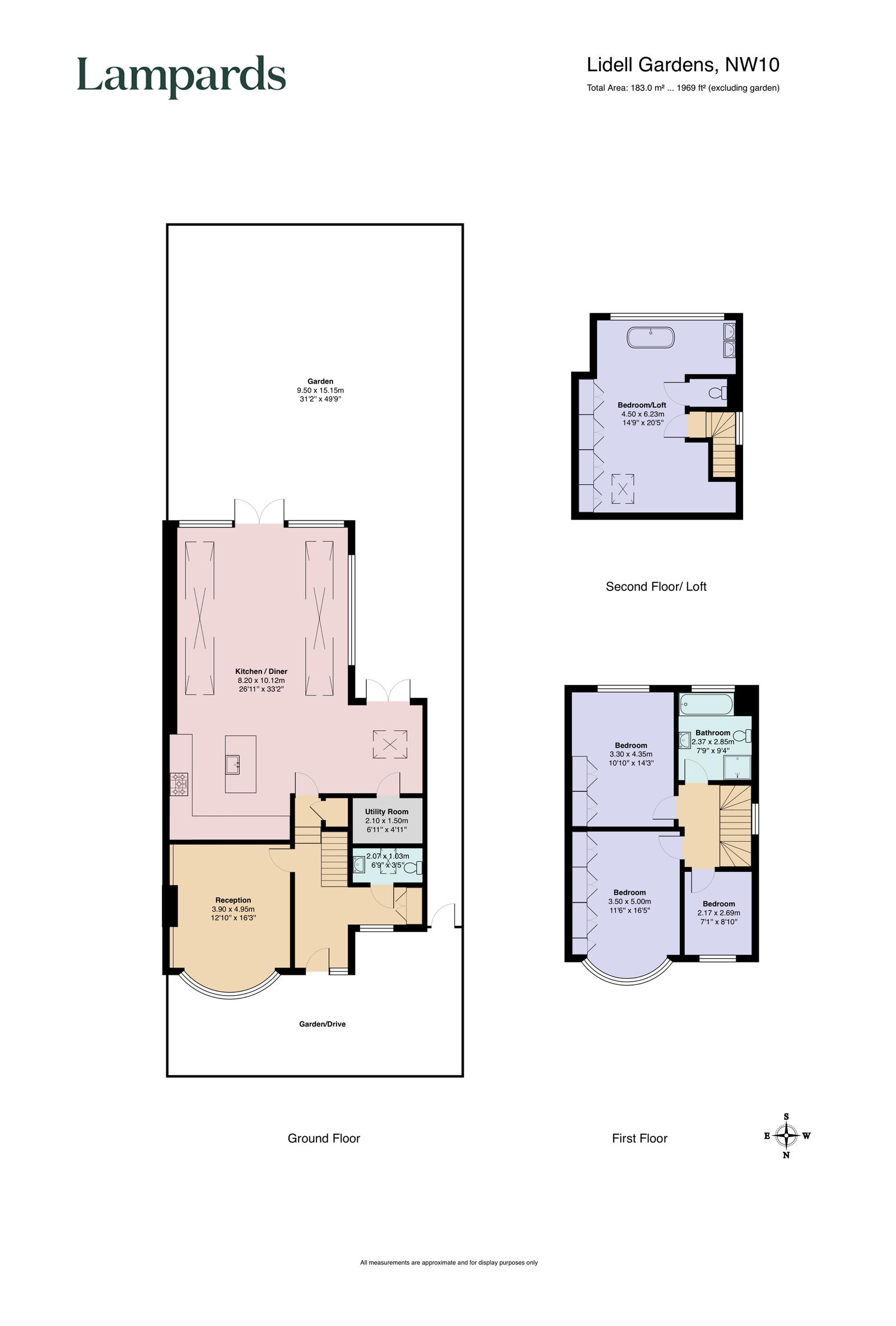 Liddell Gardens, London floorplan