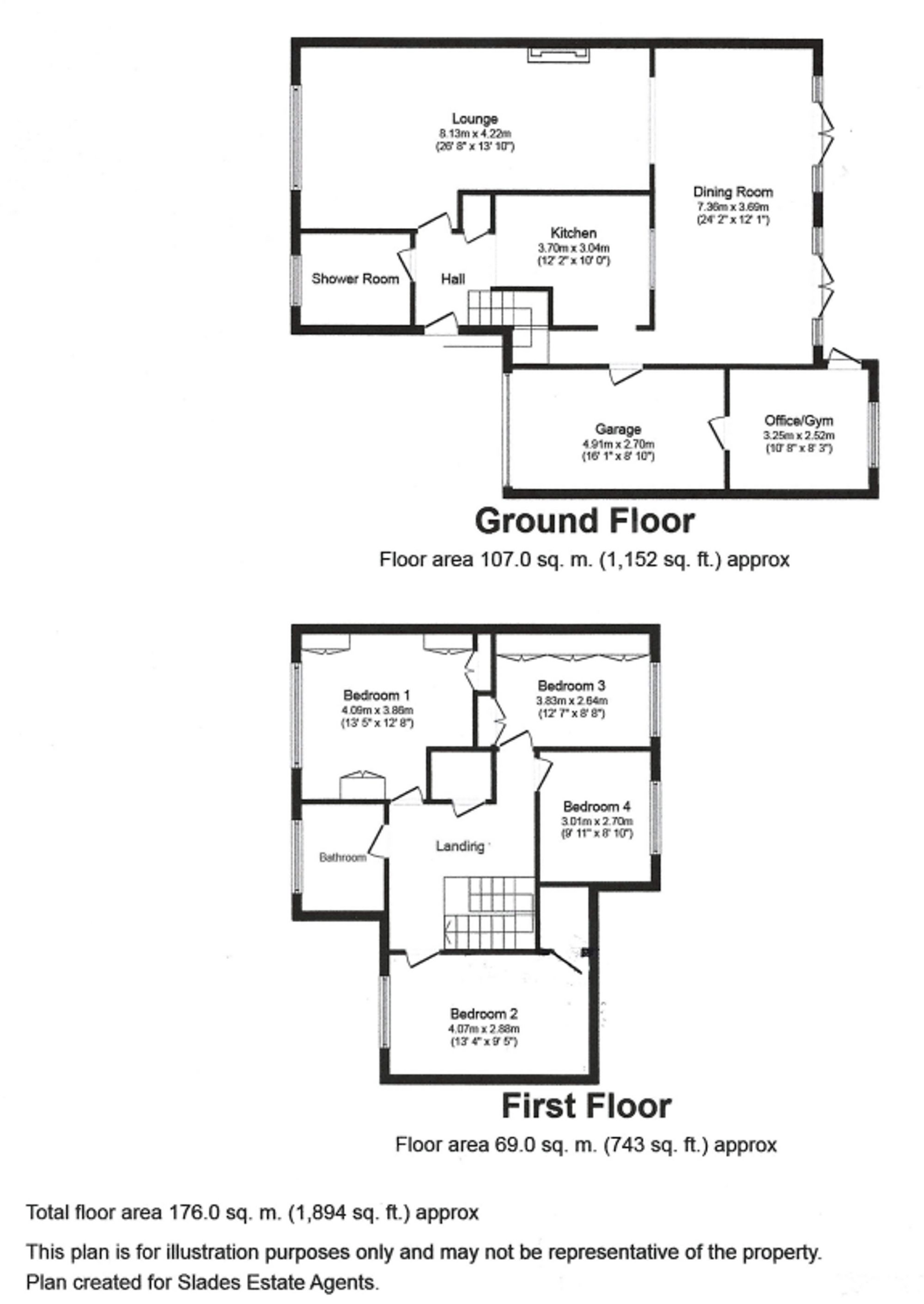 28 Foxleys, Watford floorplan