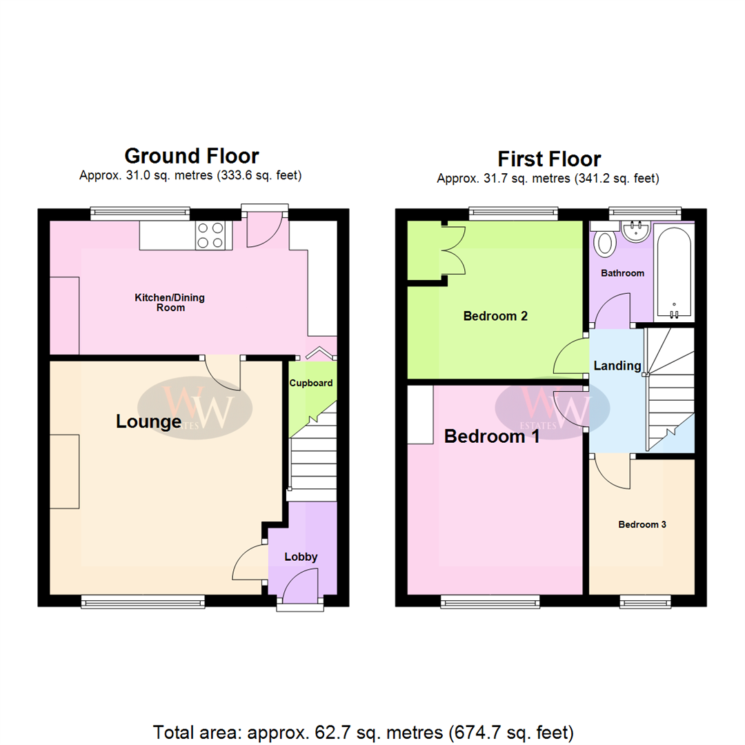 Watty Hall Road, Bradford BD6, 3 bedroom terraced house for sale