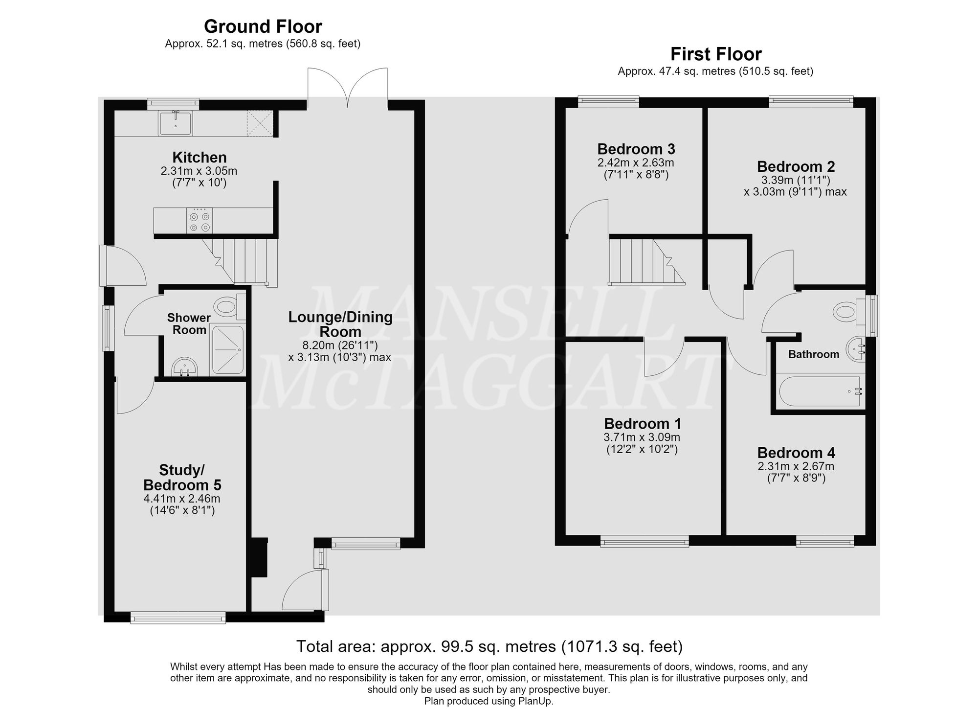 4 Payne Close, Crawley floorplan