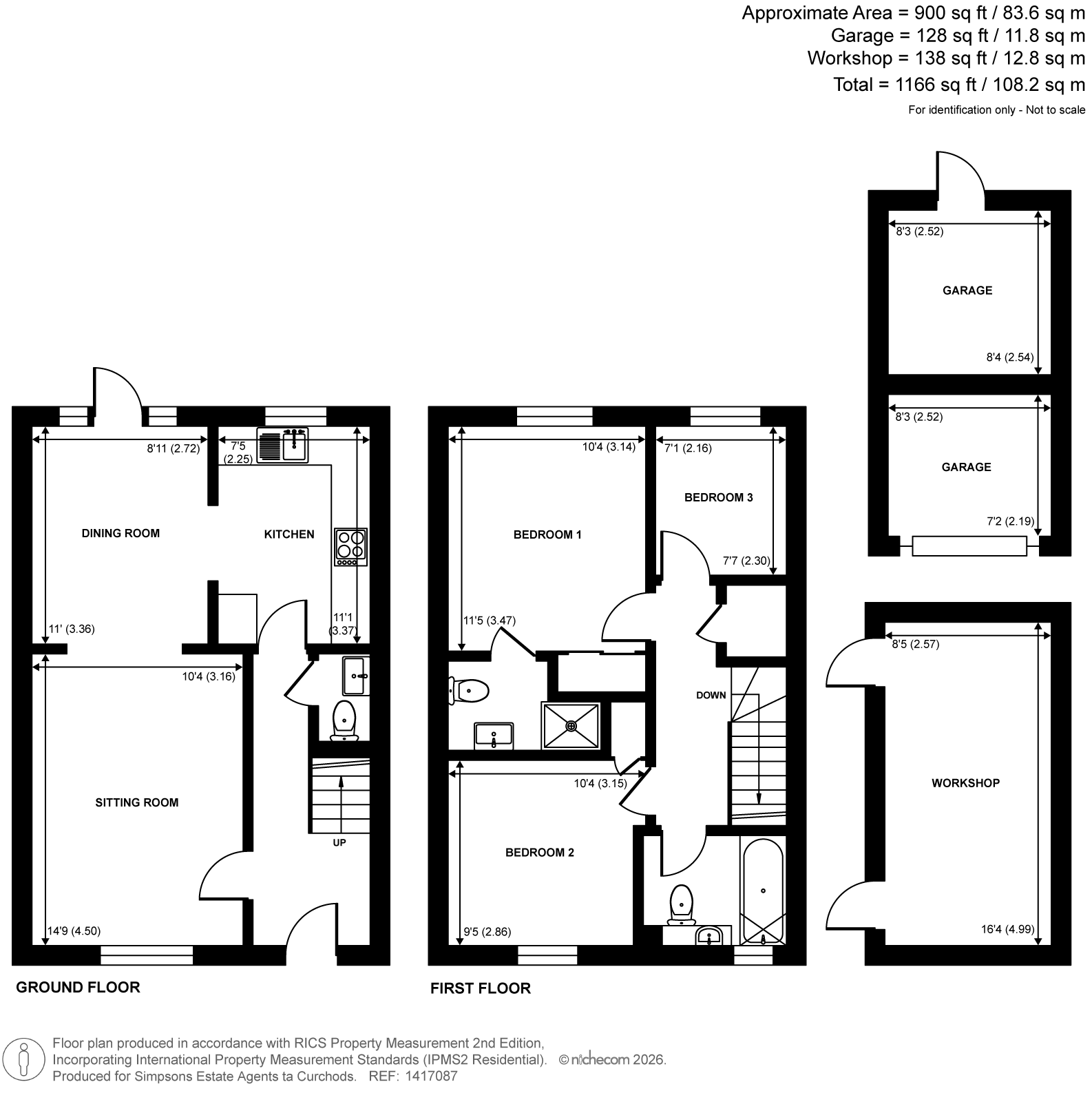 2, Marina Close, Chertsey floorplan