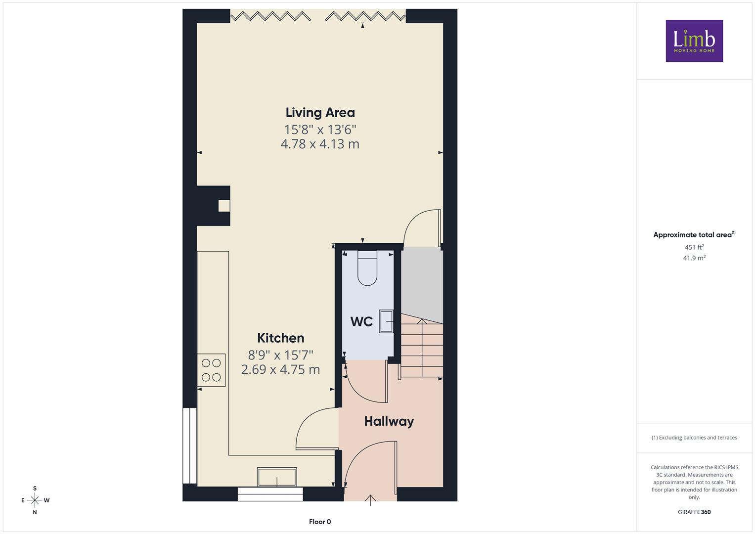 13, Bacchus Lane, South Cave floorplan