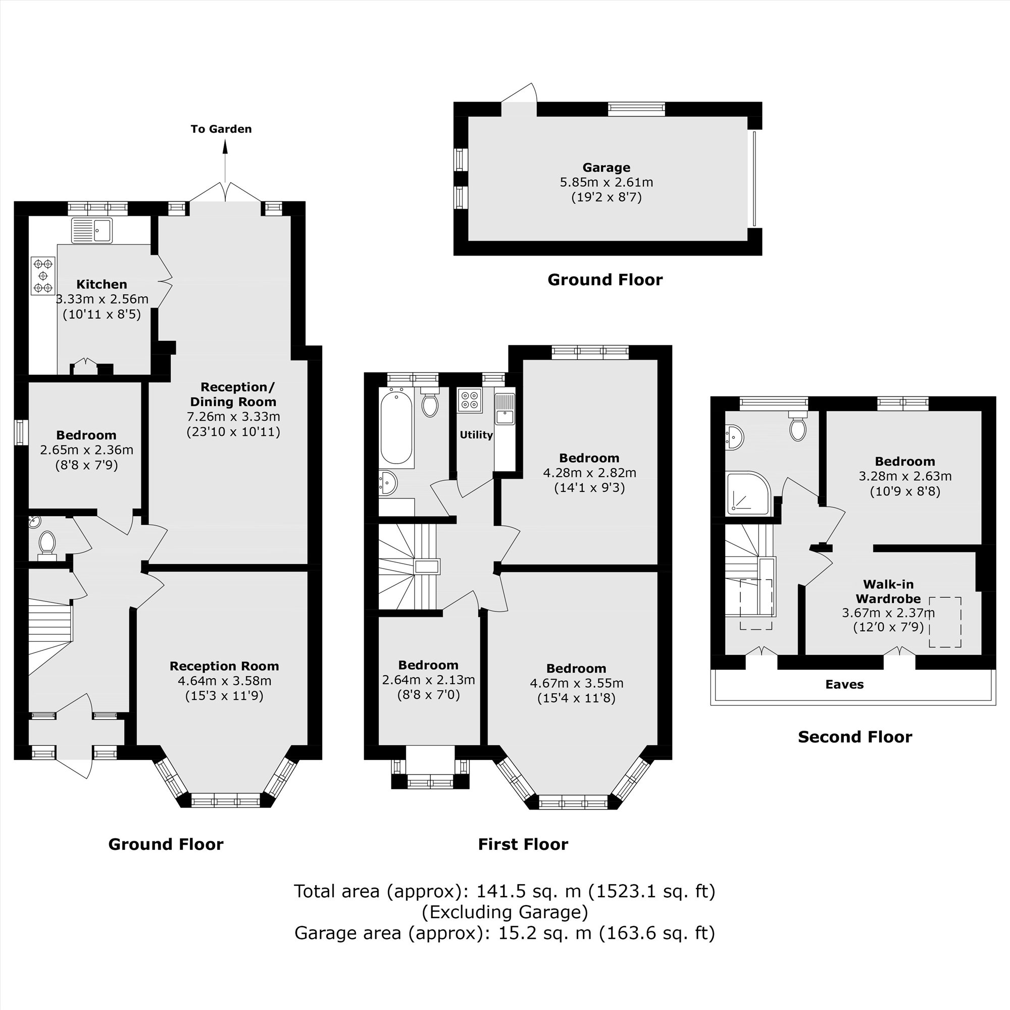 58, Windermere Avenue, London floorplan