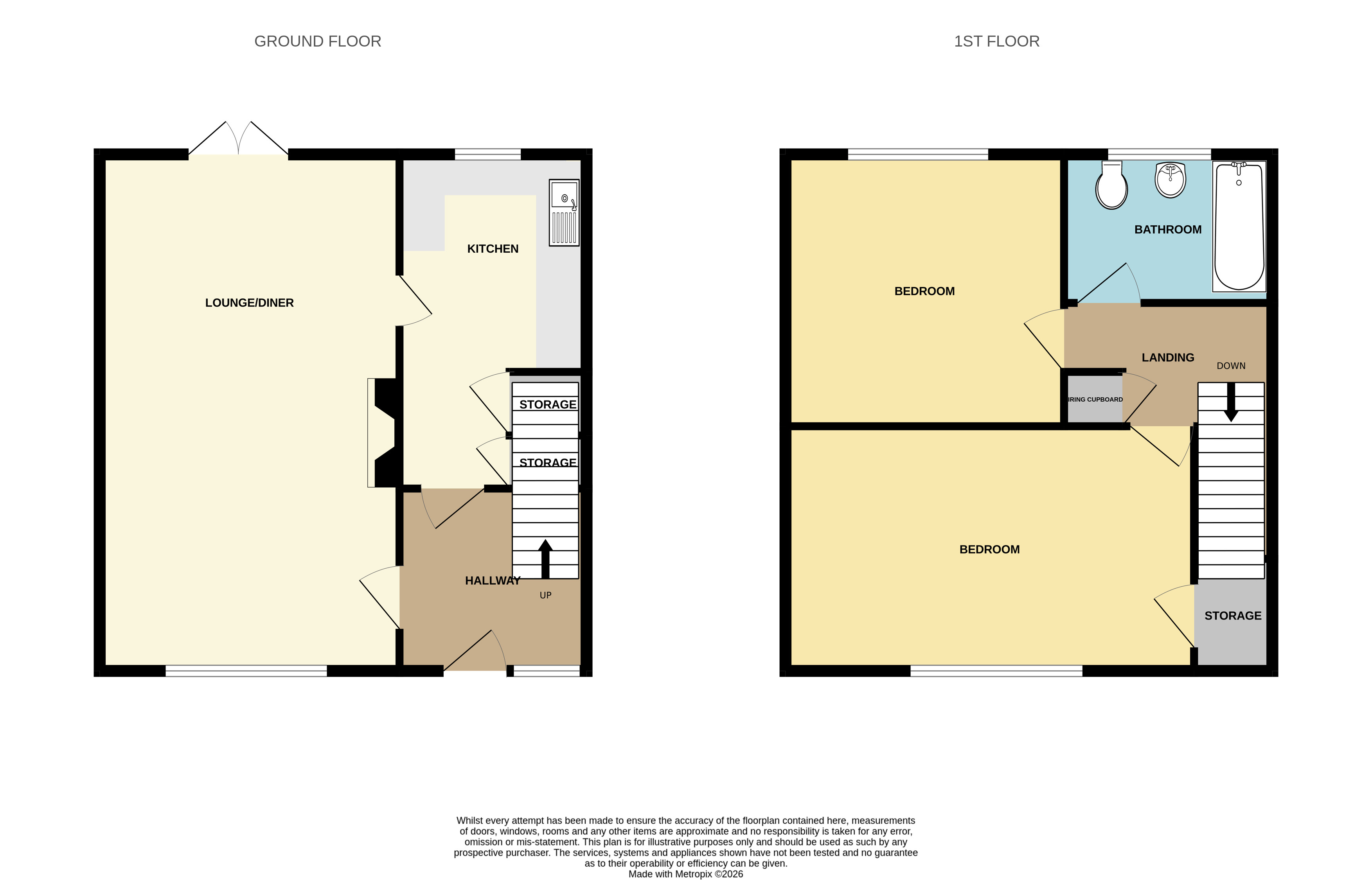 Threshelford, Basildon floorplan