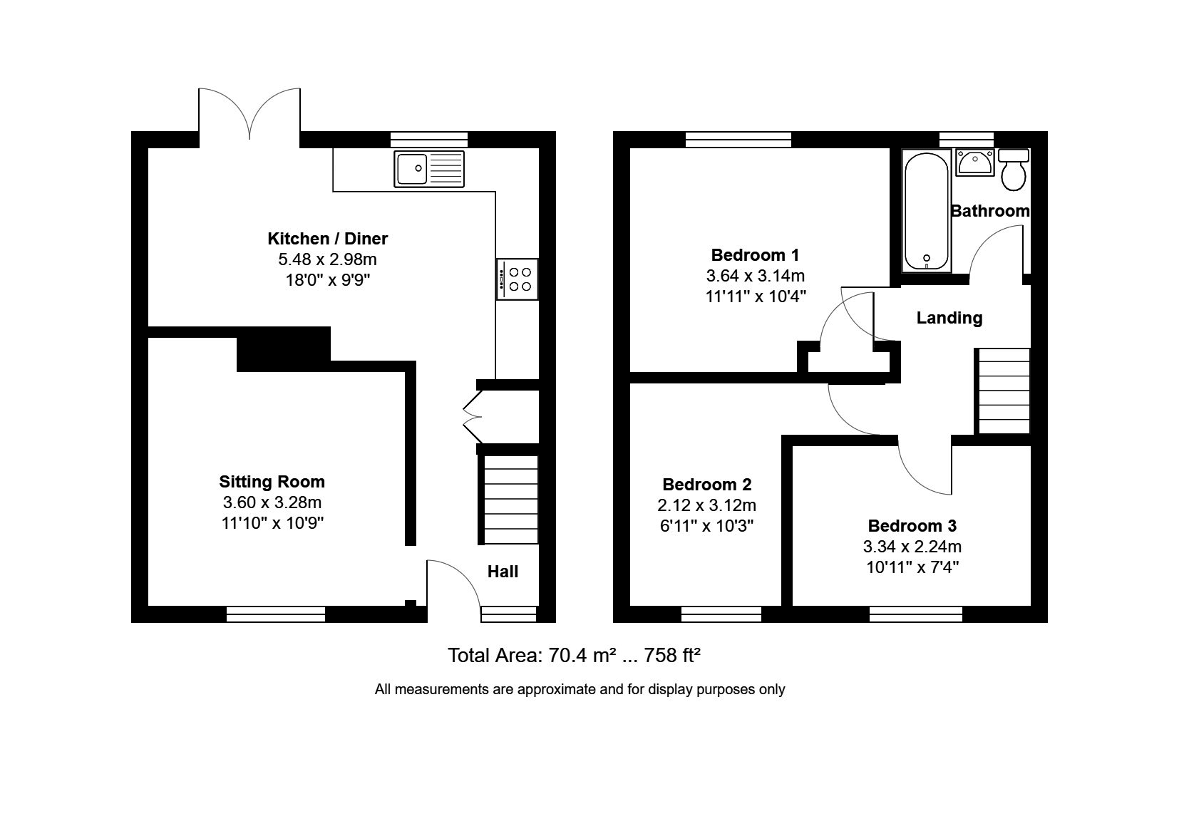 91, Barnwell Road, Cambridge floorplan