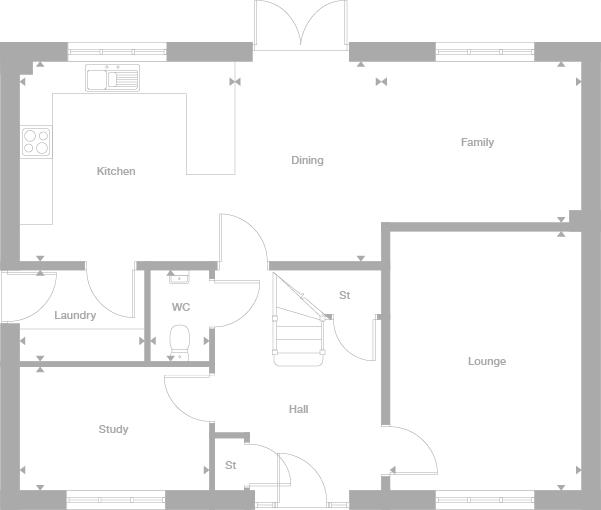 35, Berrywood Road, Northampton floorplan