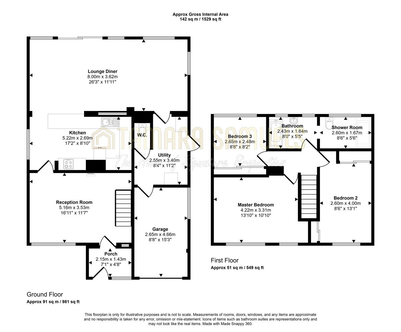 352, Fleetwood Road, Thornton-Cleveleys floorplan
