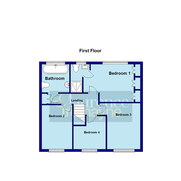 3, Wadham Court, DAVENTRY floorplan