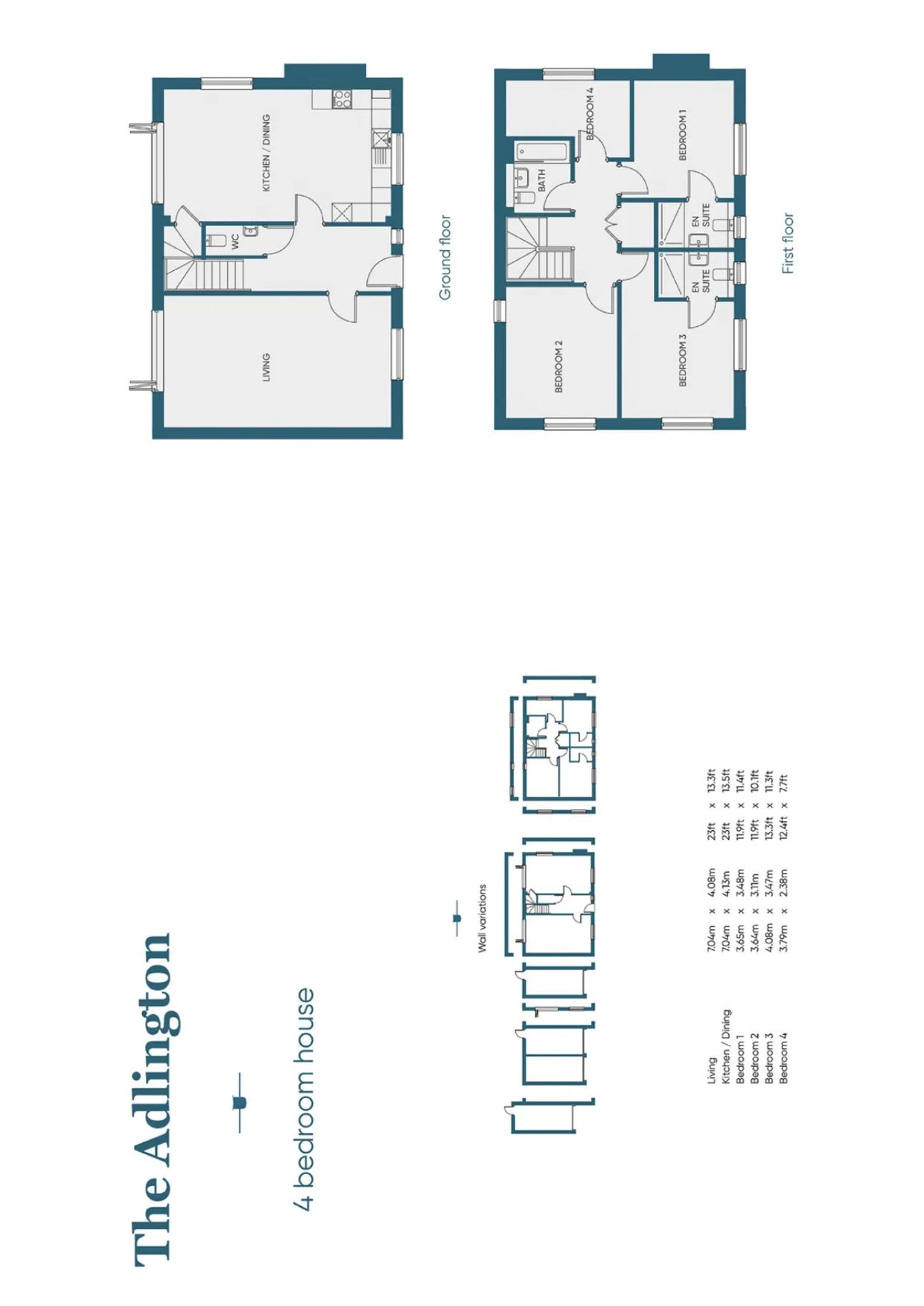 76 Redwing Road, Sandbach floorplan