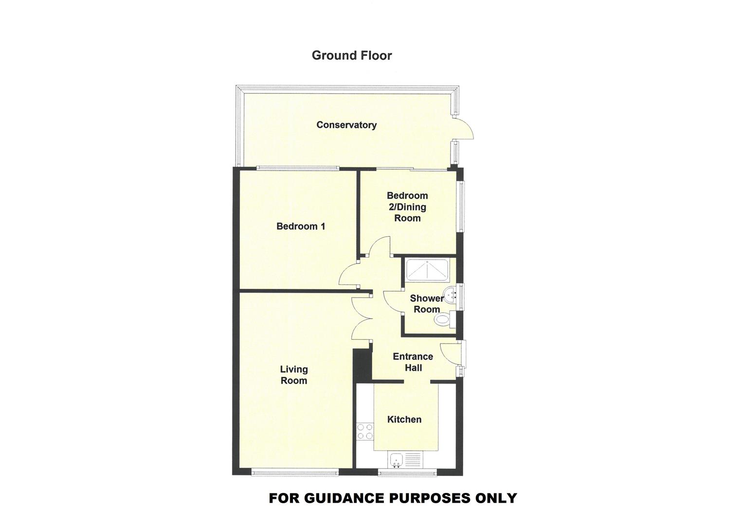 61, Castle View, Skipsea floorplan