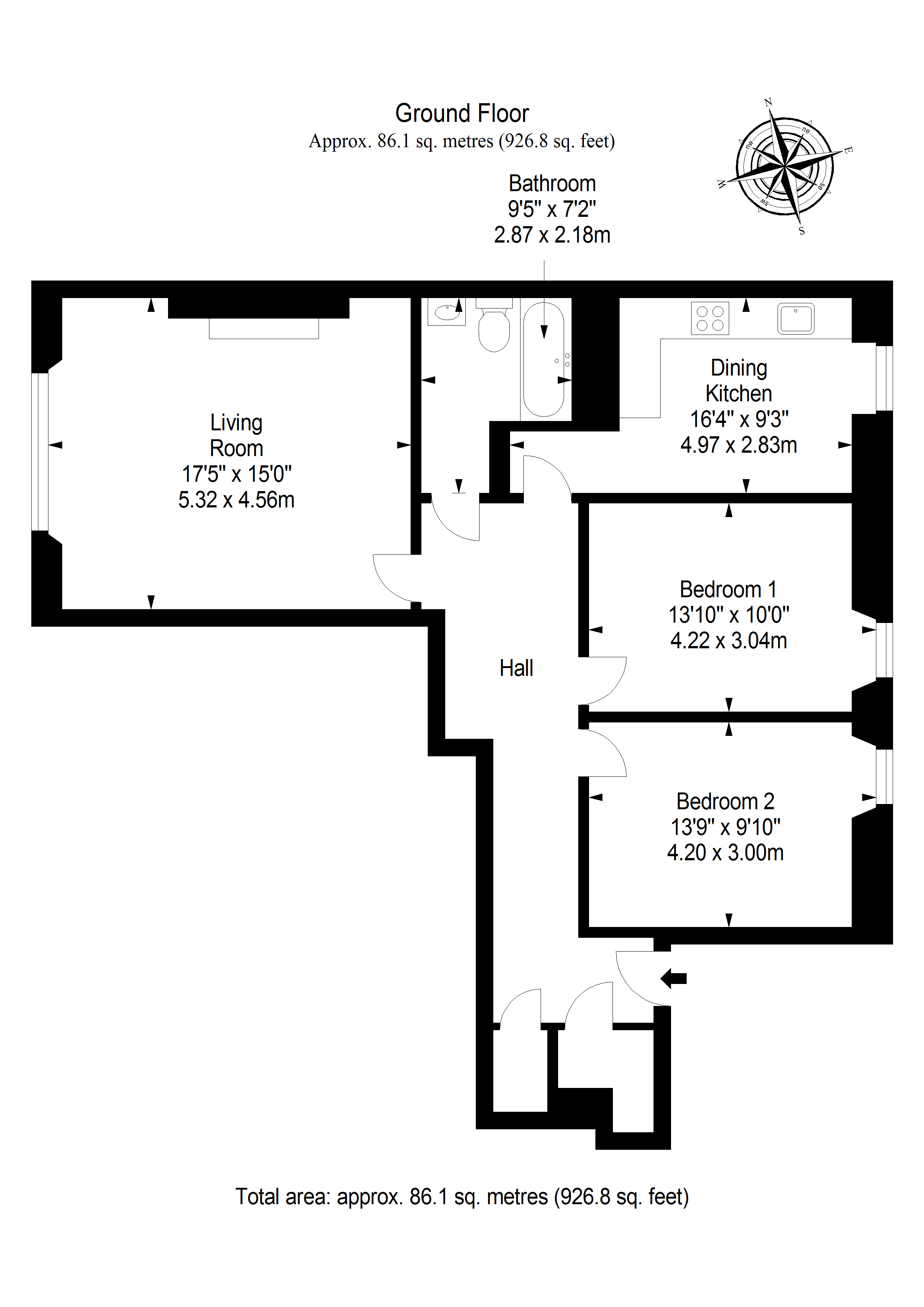 Woodlands Road, West End, Glasgow G3, 2 bedroom flat for sale