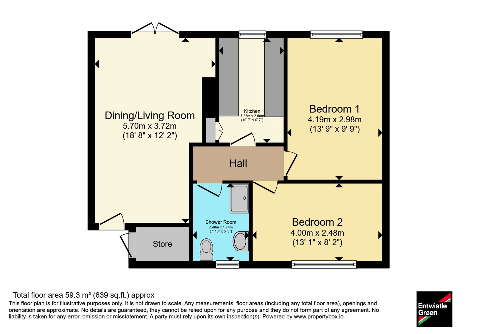 21, Withins Close, Lancashire floorplan