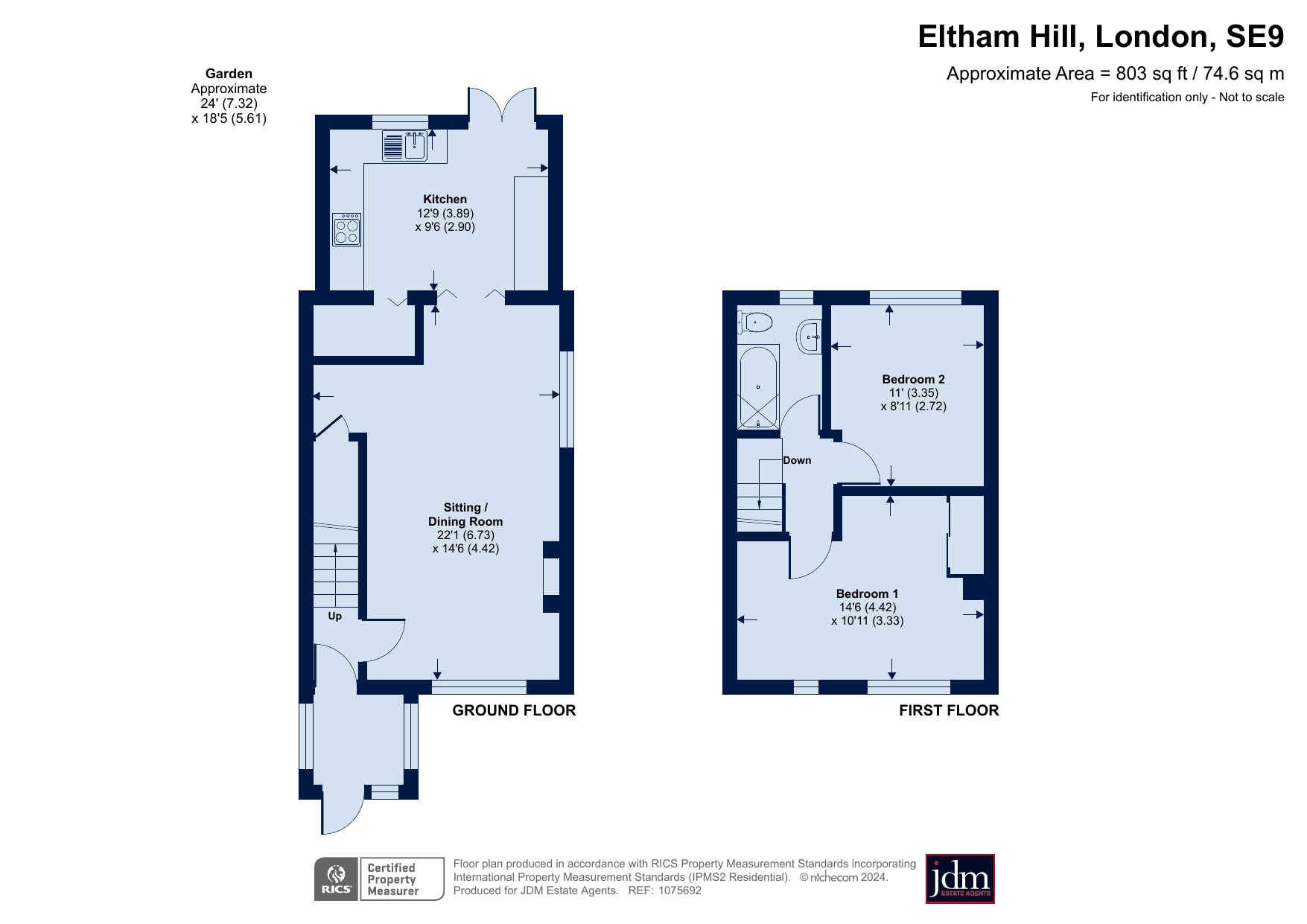92, Eltham Hill, Eltham floorplan