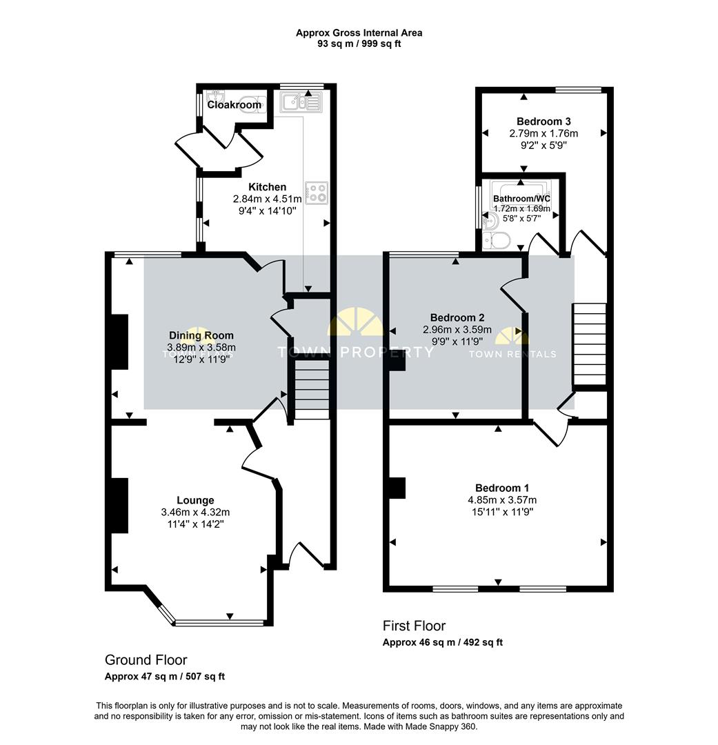 105, Ashford Road, Eastbourne floorplan