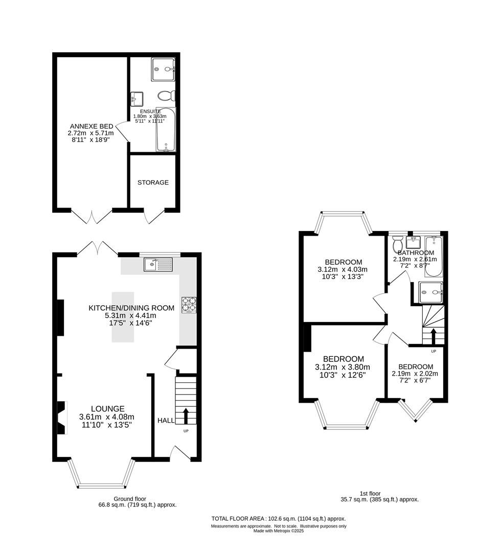 57, Cardinal Avenue, Morden floorplan