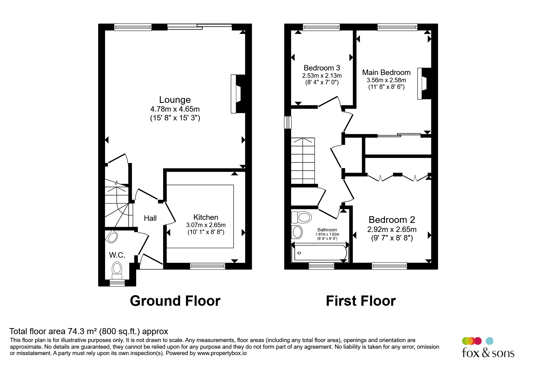 81, Runnymede Road, Yeovil floorplan