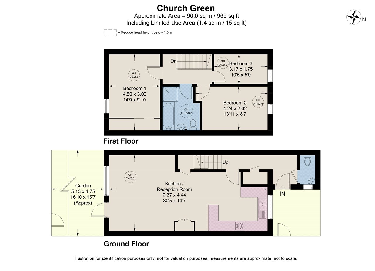 15, Church Green, London floorplan
